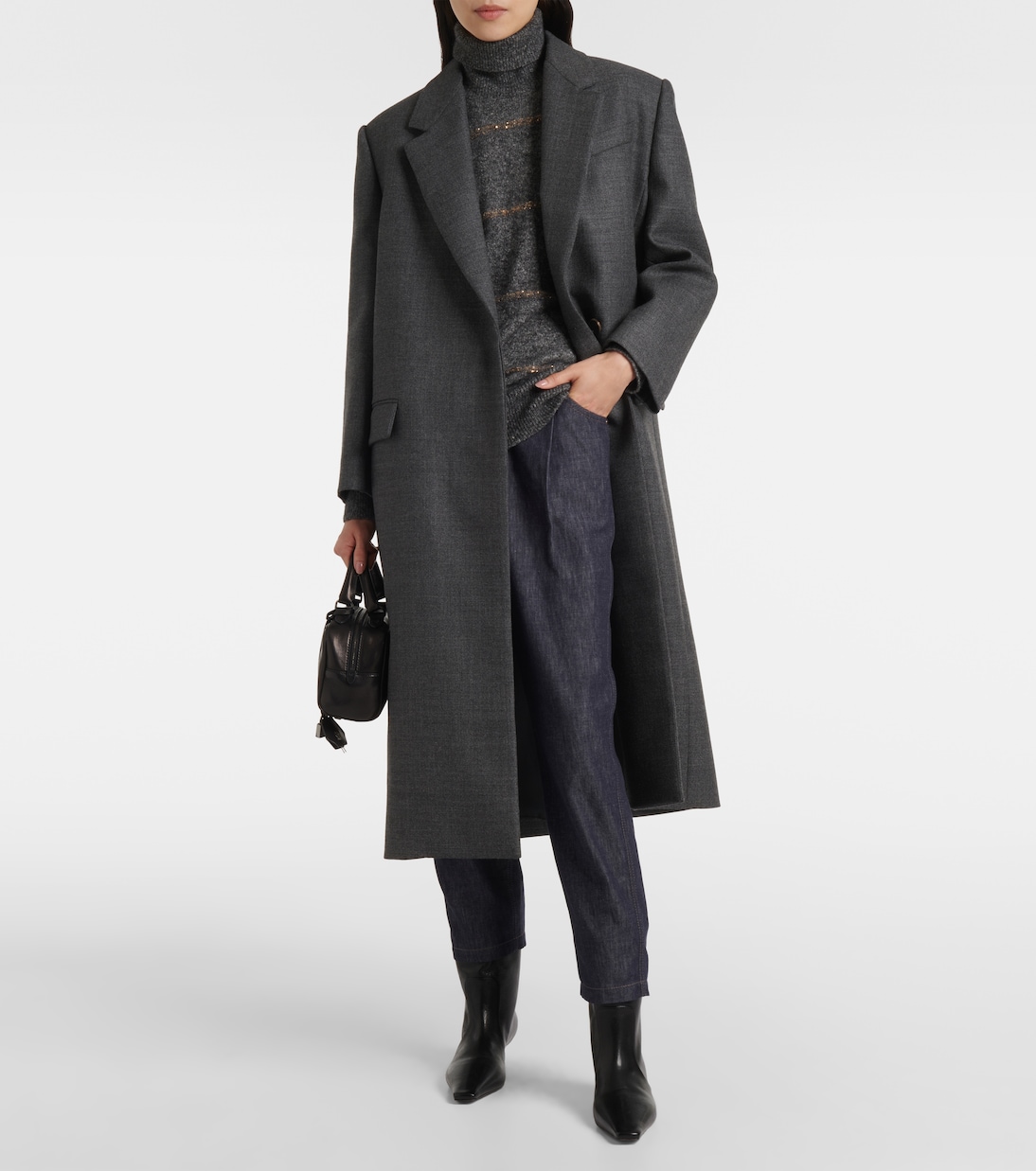 Bottines en cuir | Brunello Cucinelli