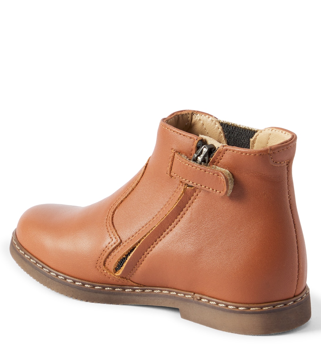 Bottines City Daisy en cuir | Pom d'Api