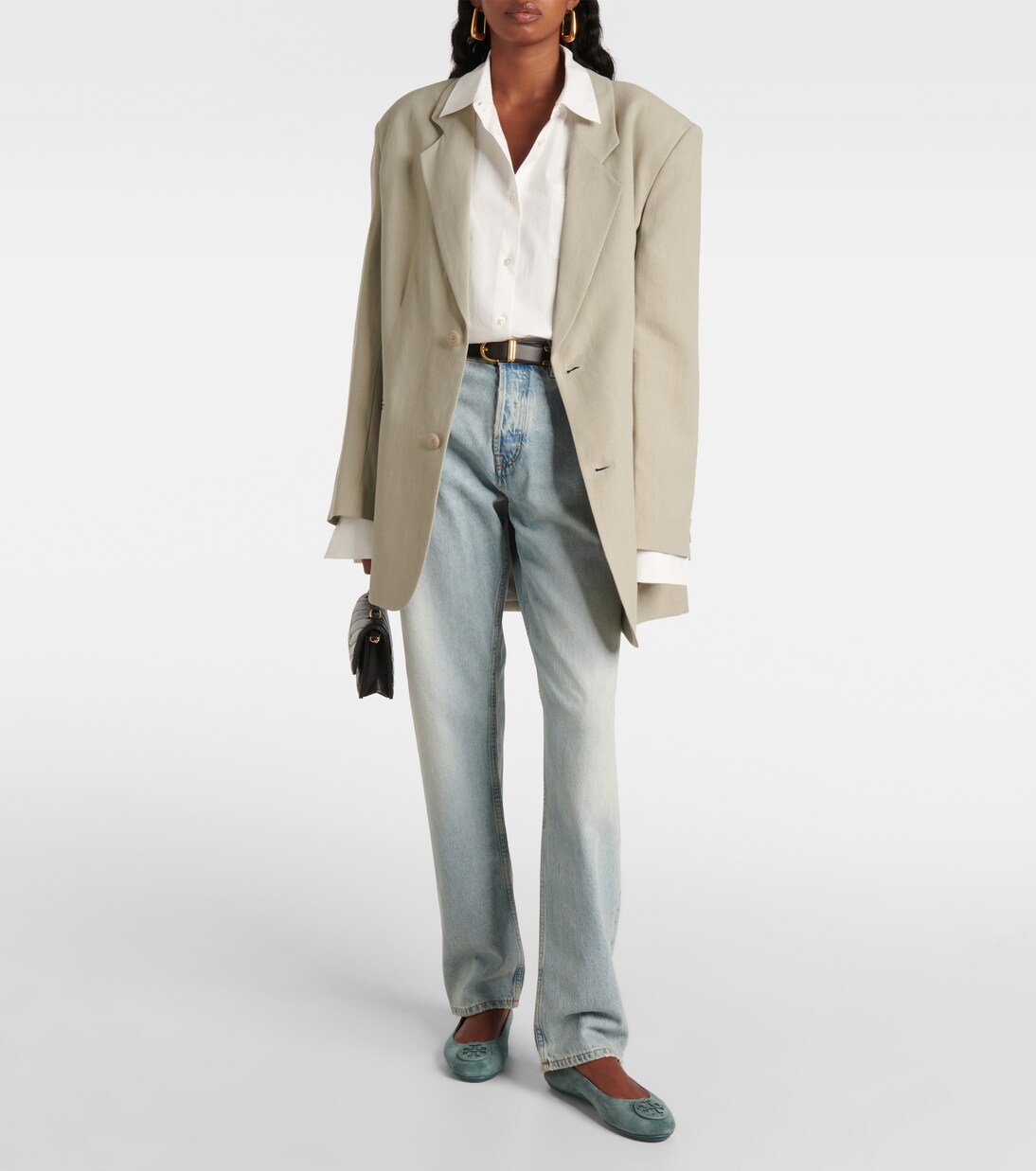 Ballerine Minnie in suede | Tory Burch