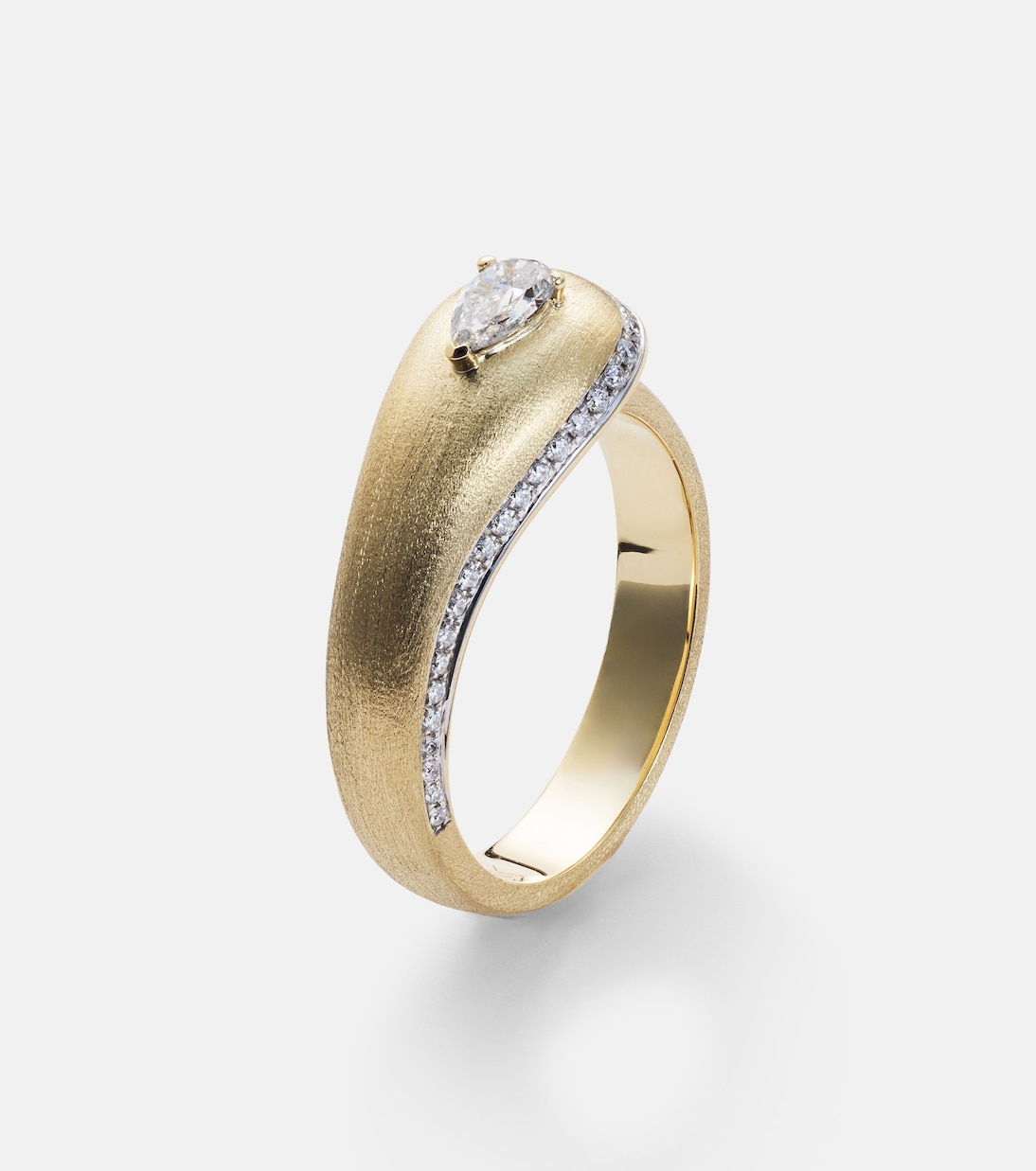 Bague Prestige en or 18 ct et diamants | Rainbow K