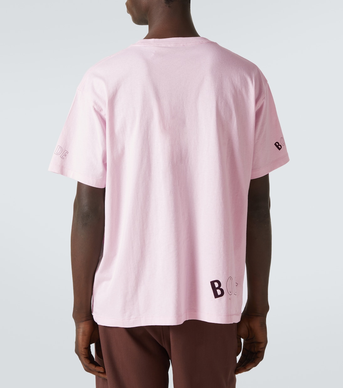 Cobra printed cotton jersey T-shirt | Bode