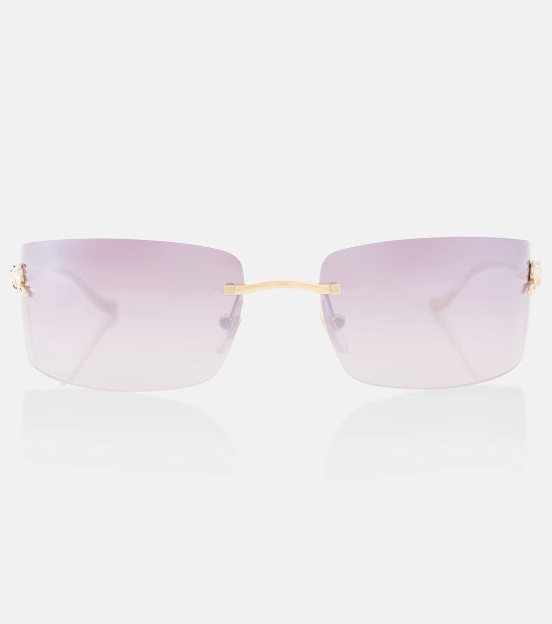 Occhiali da sole rettangolari Panthère De Cartier - Collezione Giovane Stile Cartier