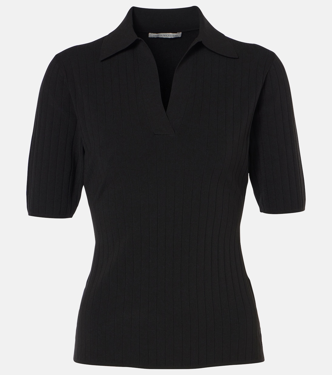 Polo Dune in maglia a coste | Emilia Wickstead