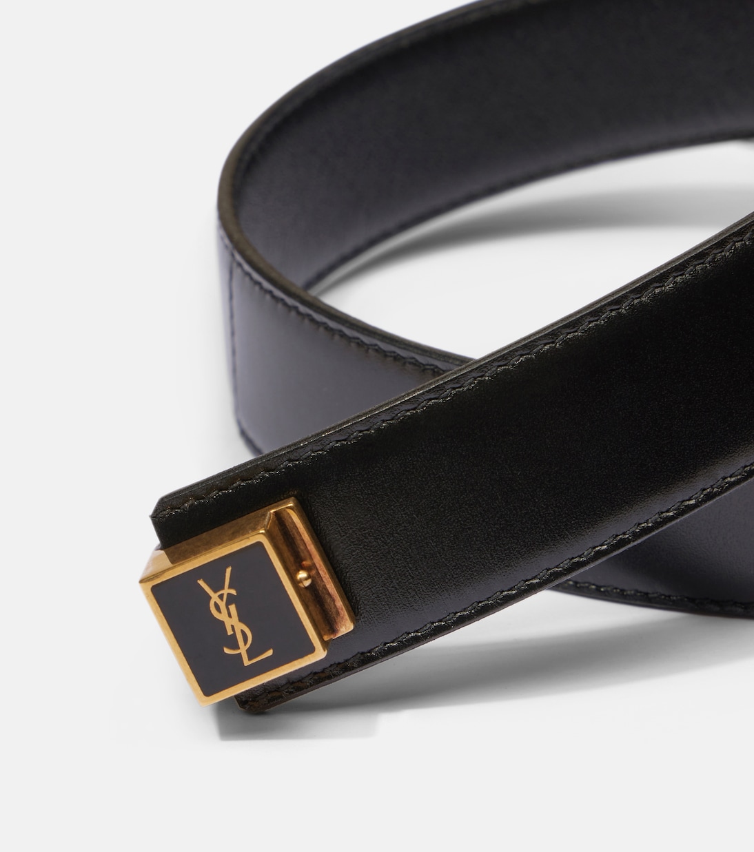 Cintura Monogram in pelle | Saint Laurent