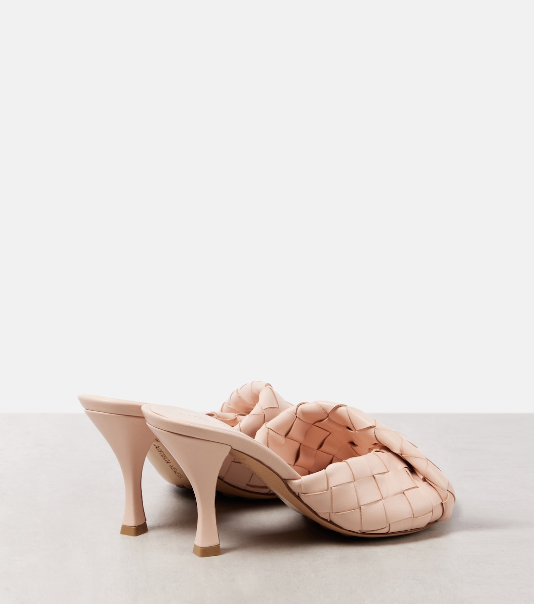 Blink 80 Intrecciato leather mules | Bottega Veneta