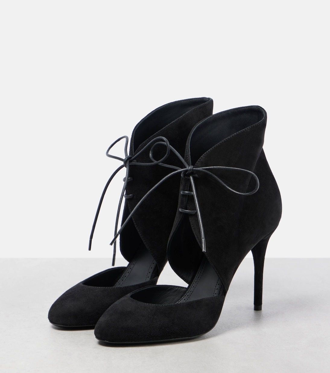 Botines con cordones 90 de ante | Alaïa