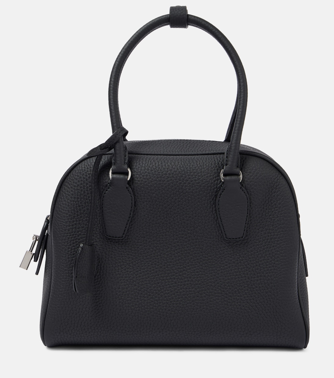 THE ROW☆25SS INDIA 10 クラシック トートバッグ BLACK India 10.00 leather tote bag in black - The Row | Mytheresa