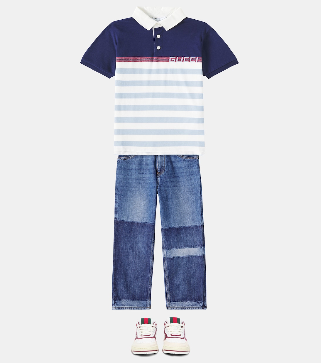 Polo in cotone | Gucci Kids