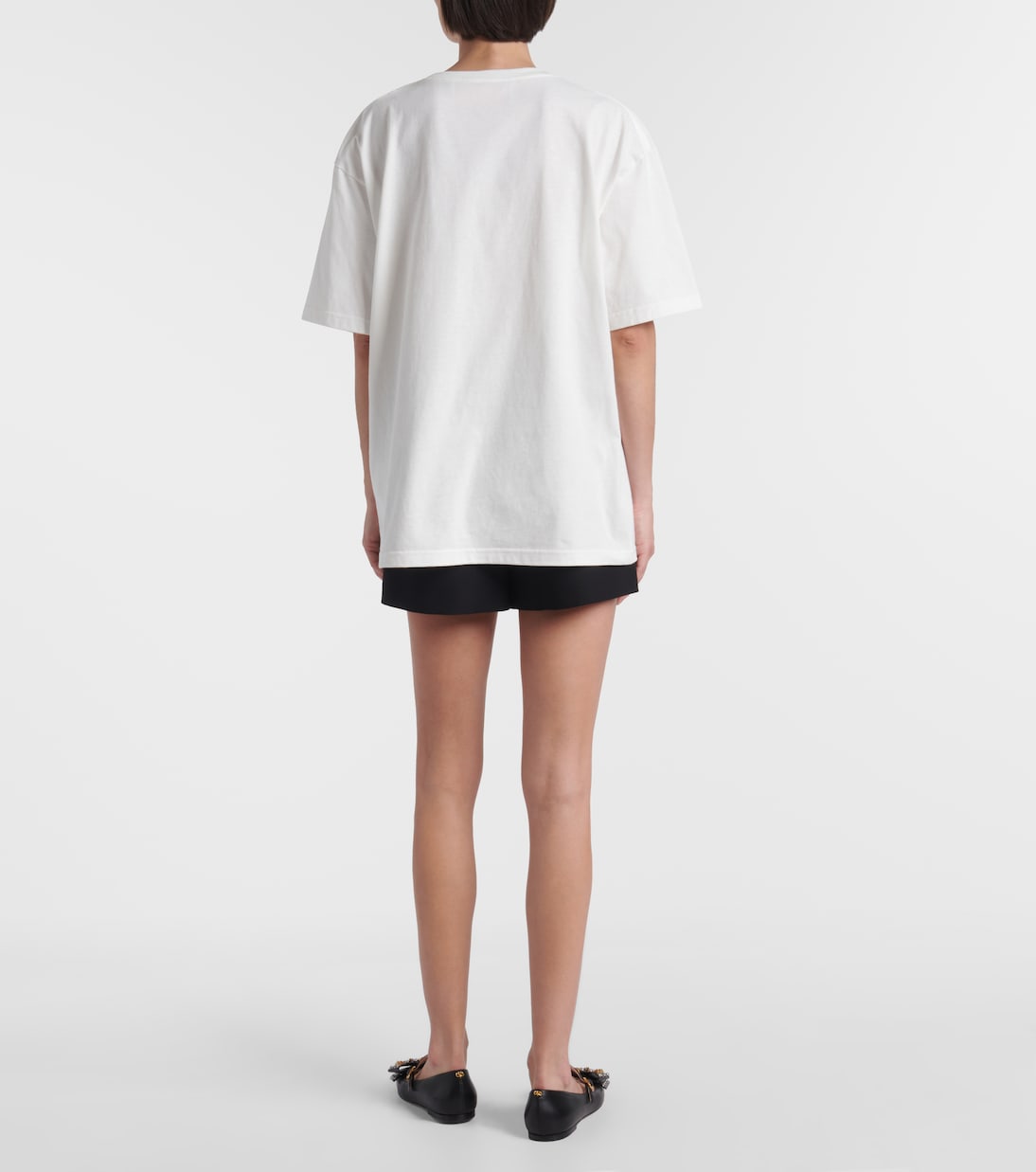 Camiseta en jersey de algodón | Valentino