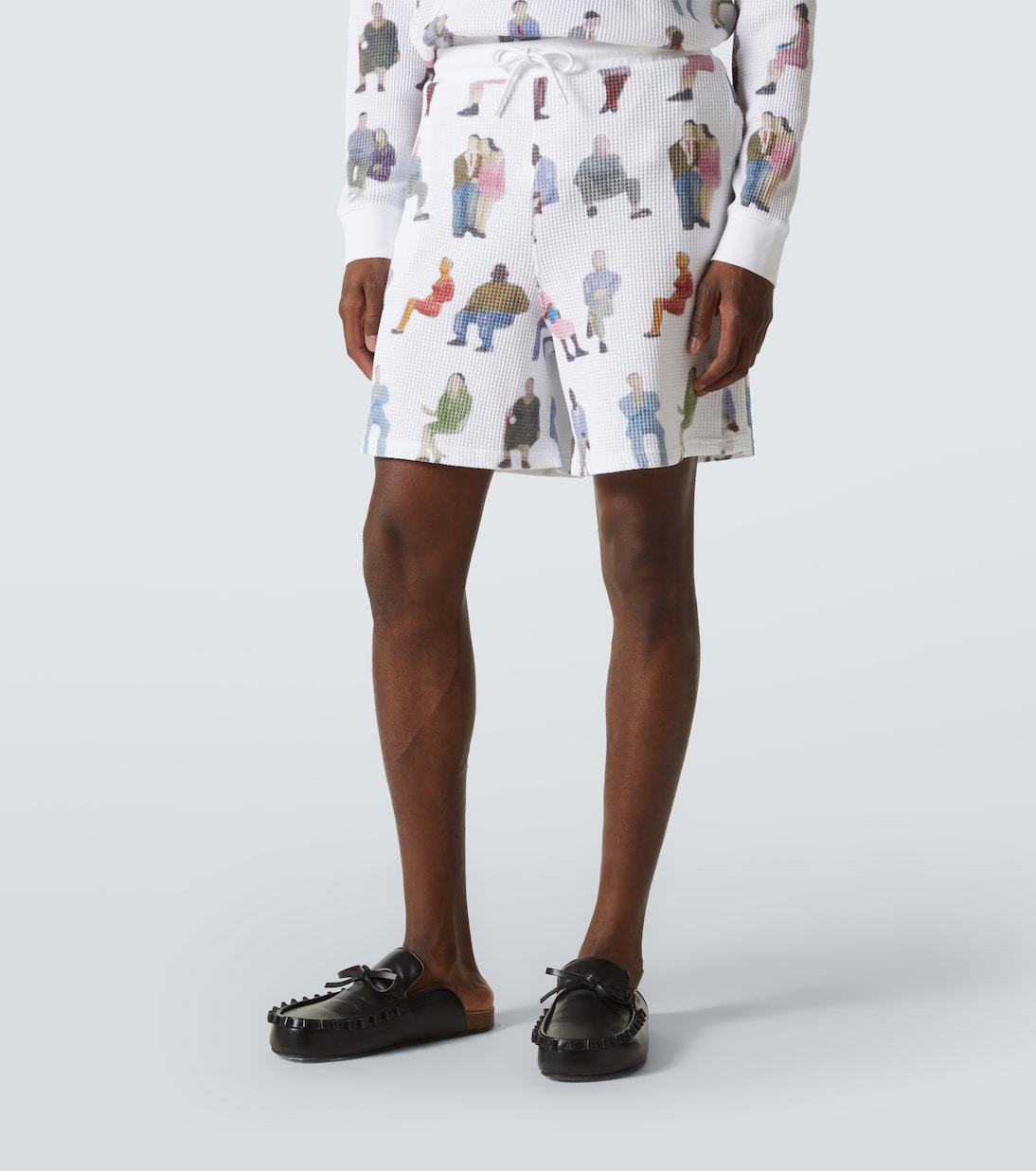 Bedruckte Shorts aus Baumwolle | JW Anderson