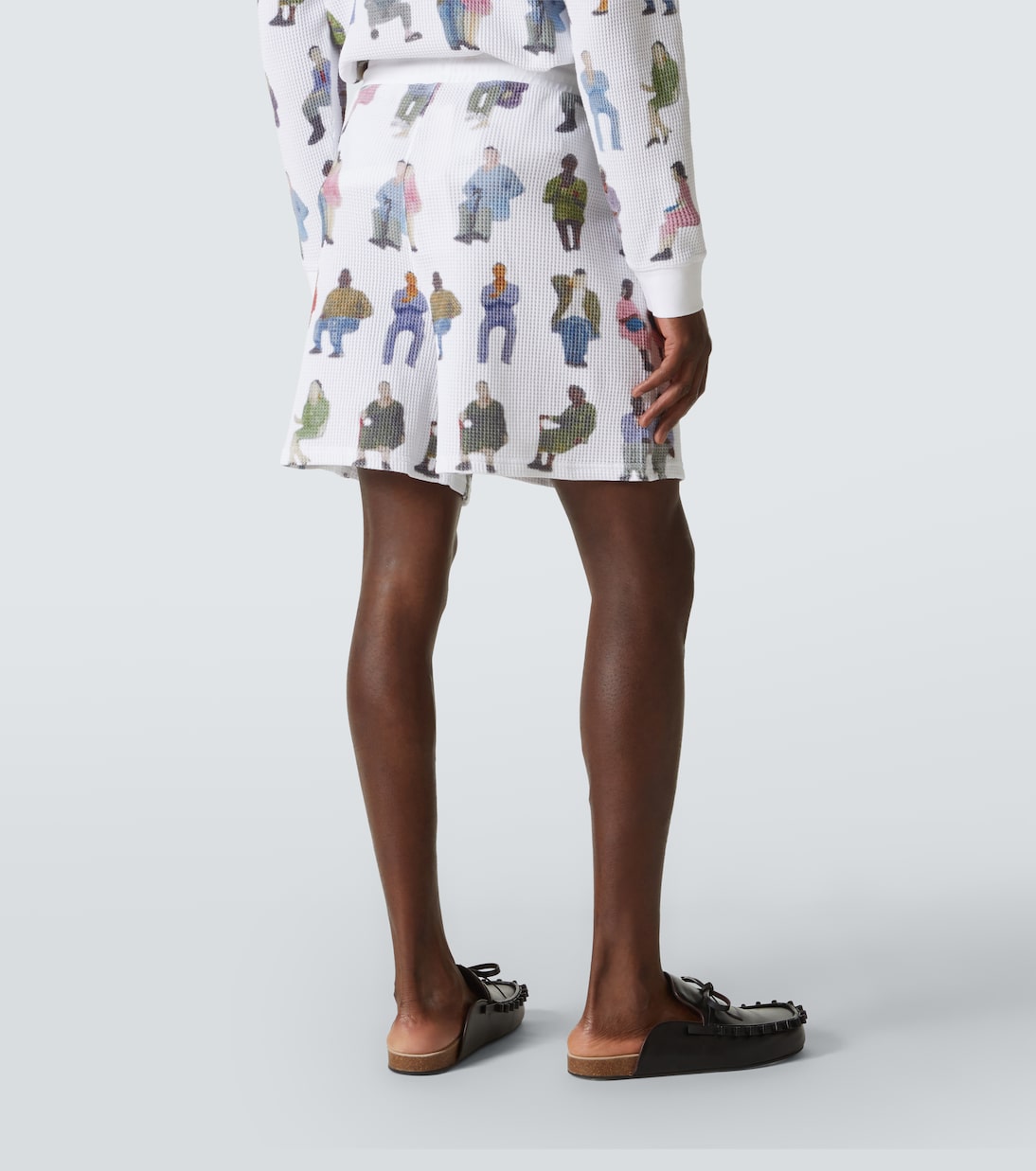 Bedruckte Shorts aus Baumwolle | JW Anderson