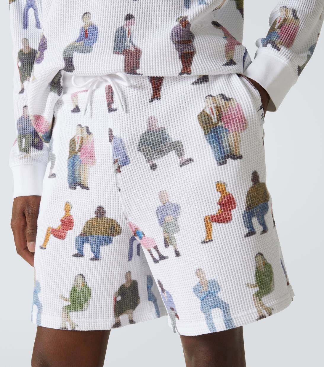 Bedruckte Shorts aus Baumwolle | JW Anderson