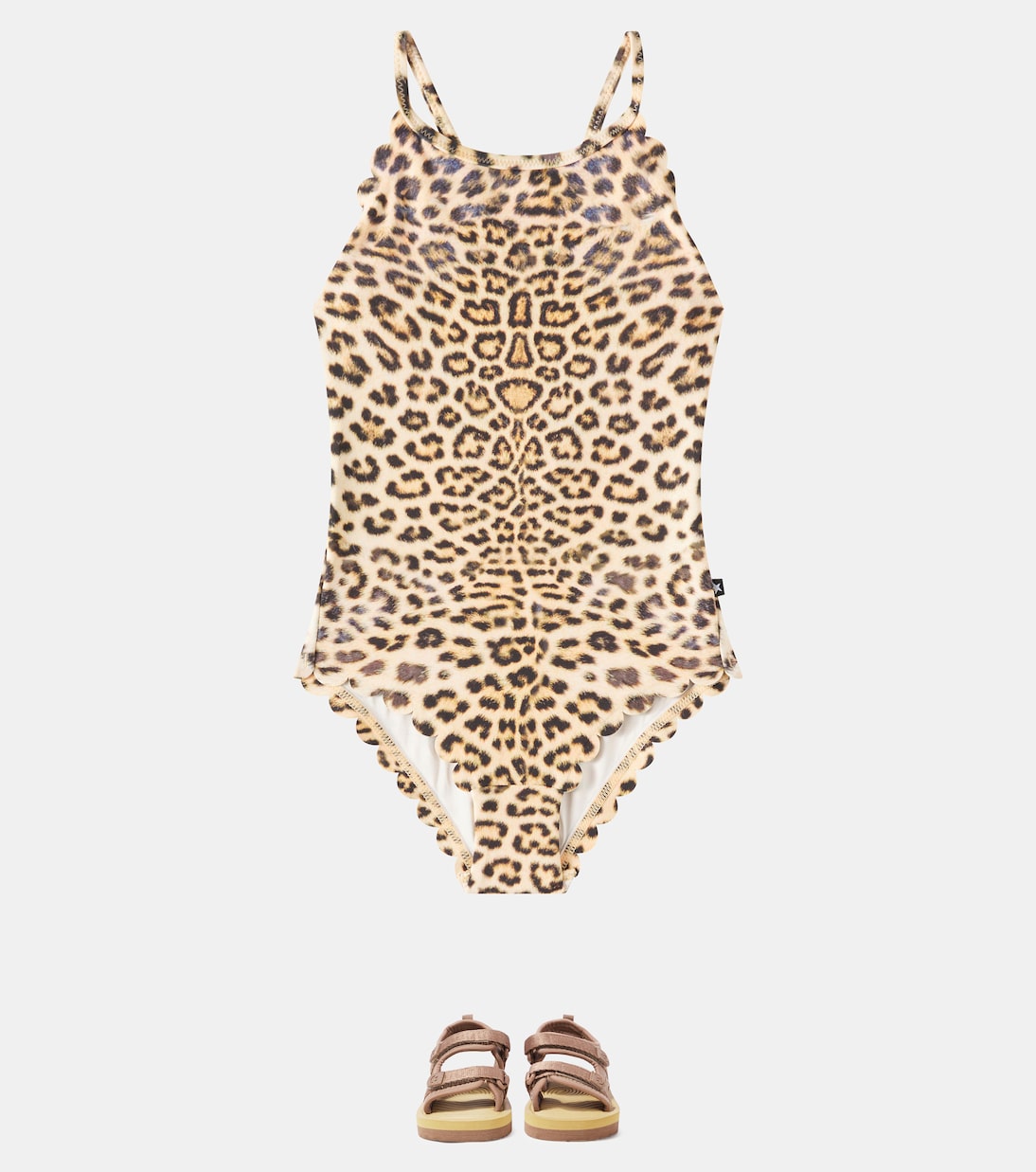 Noelle leopard-print swimsuit | Molo