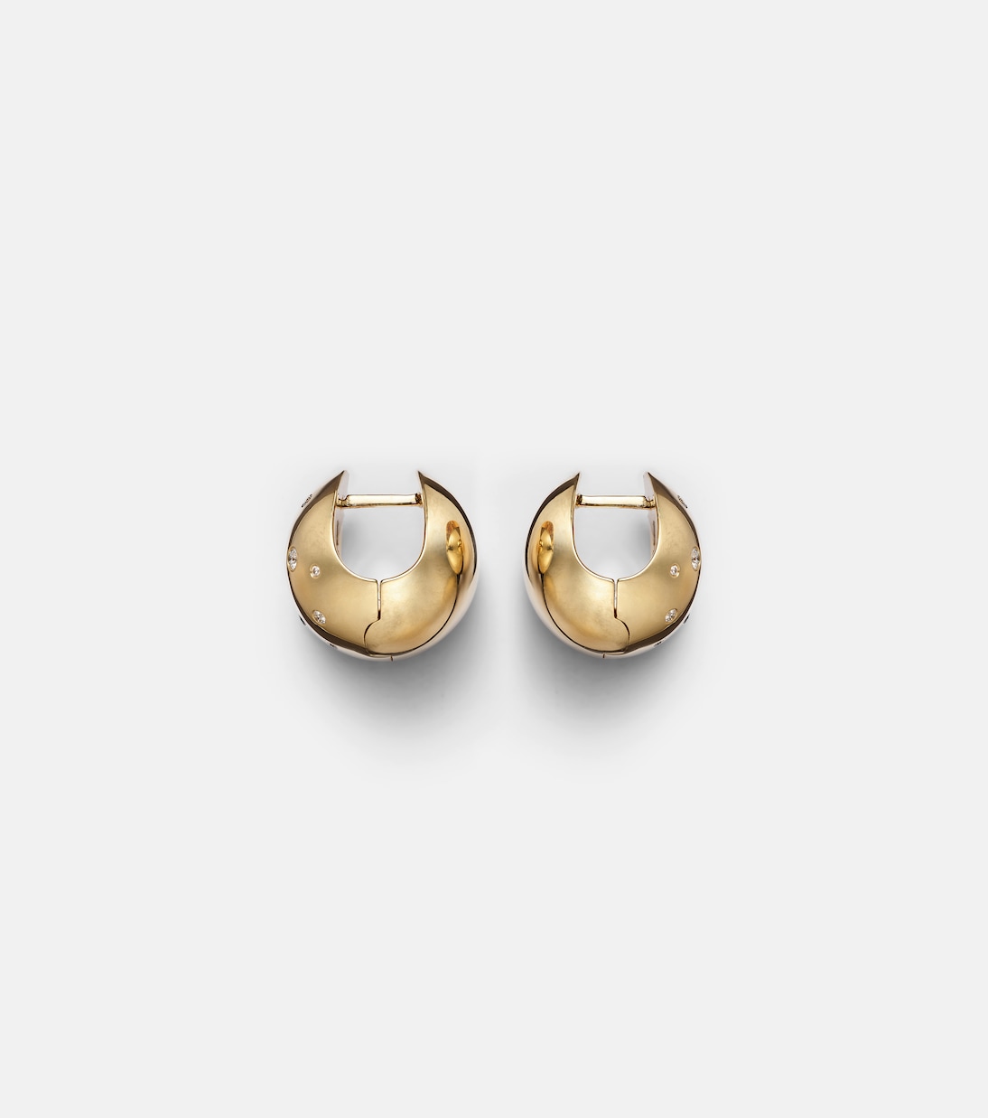 Boucles d'oreilles Glow Galaxy en or 18 ct et diamants | Ileana Makri