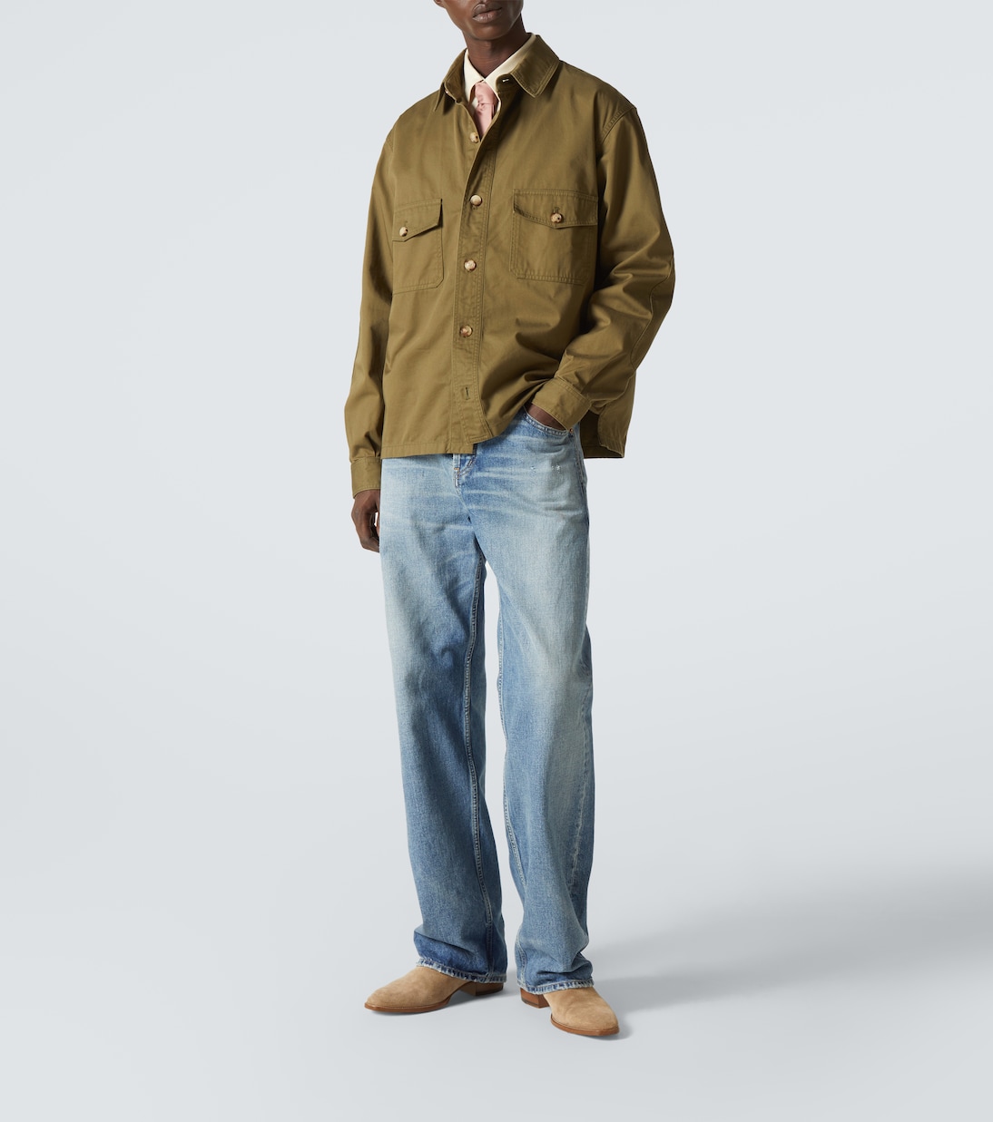 Hemdjacke aus Baumwolle | Saint Laurent