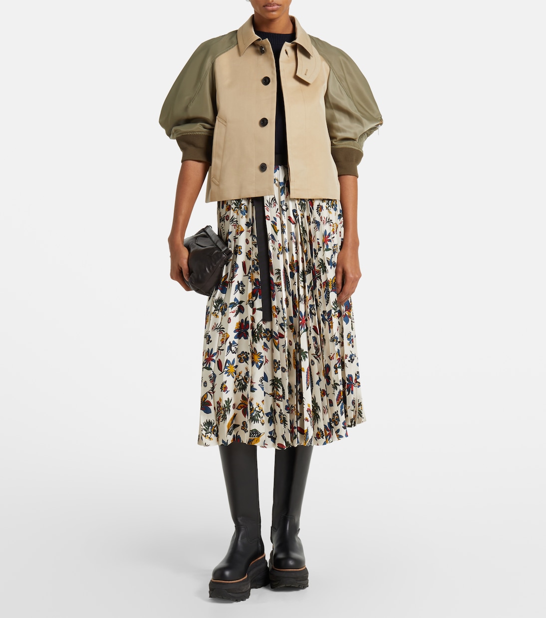 Chaqueta en mezcla de algodón | Sacai