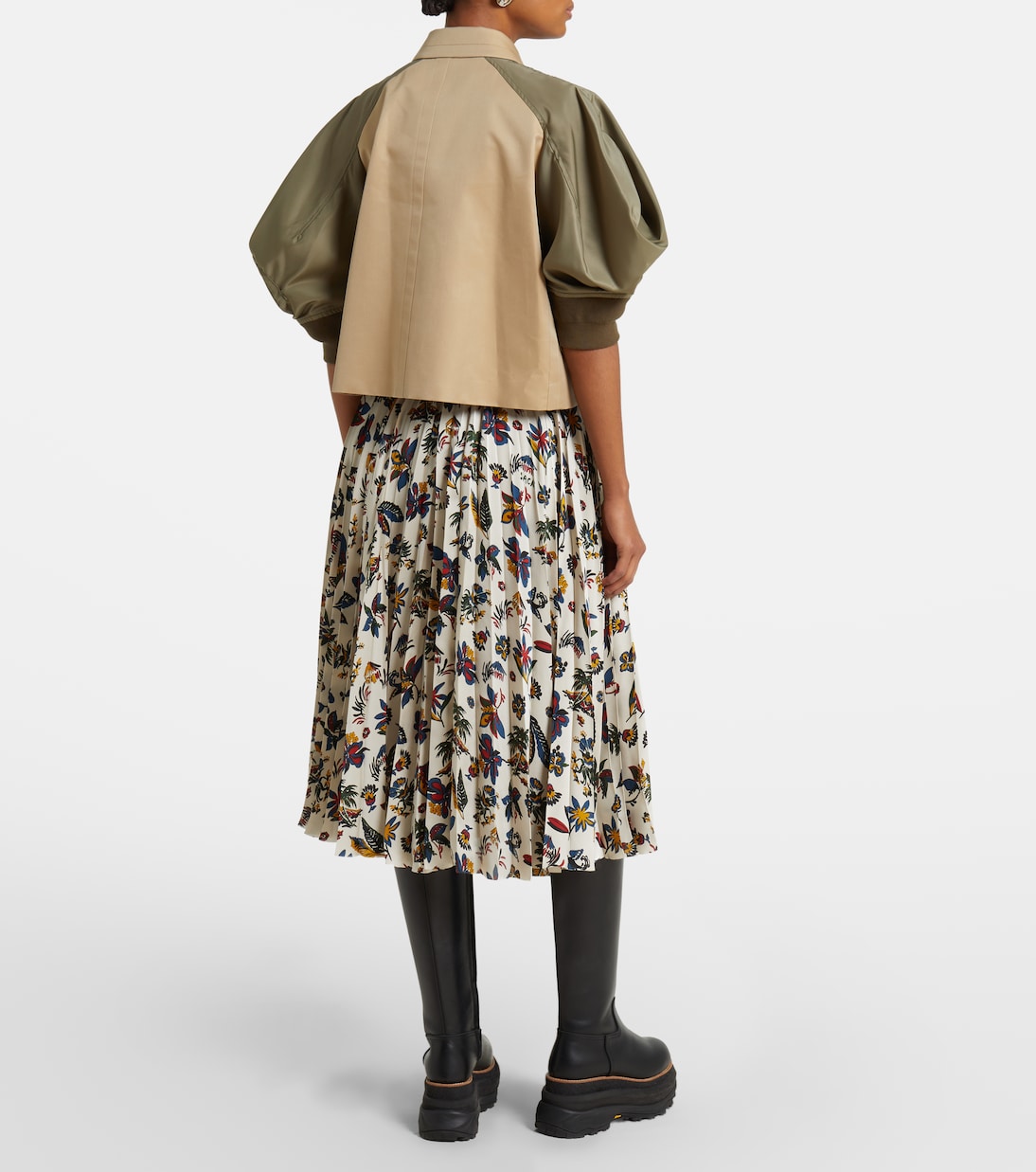 Chaqueta en mezcla de algodón | Sacai