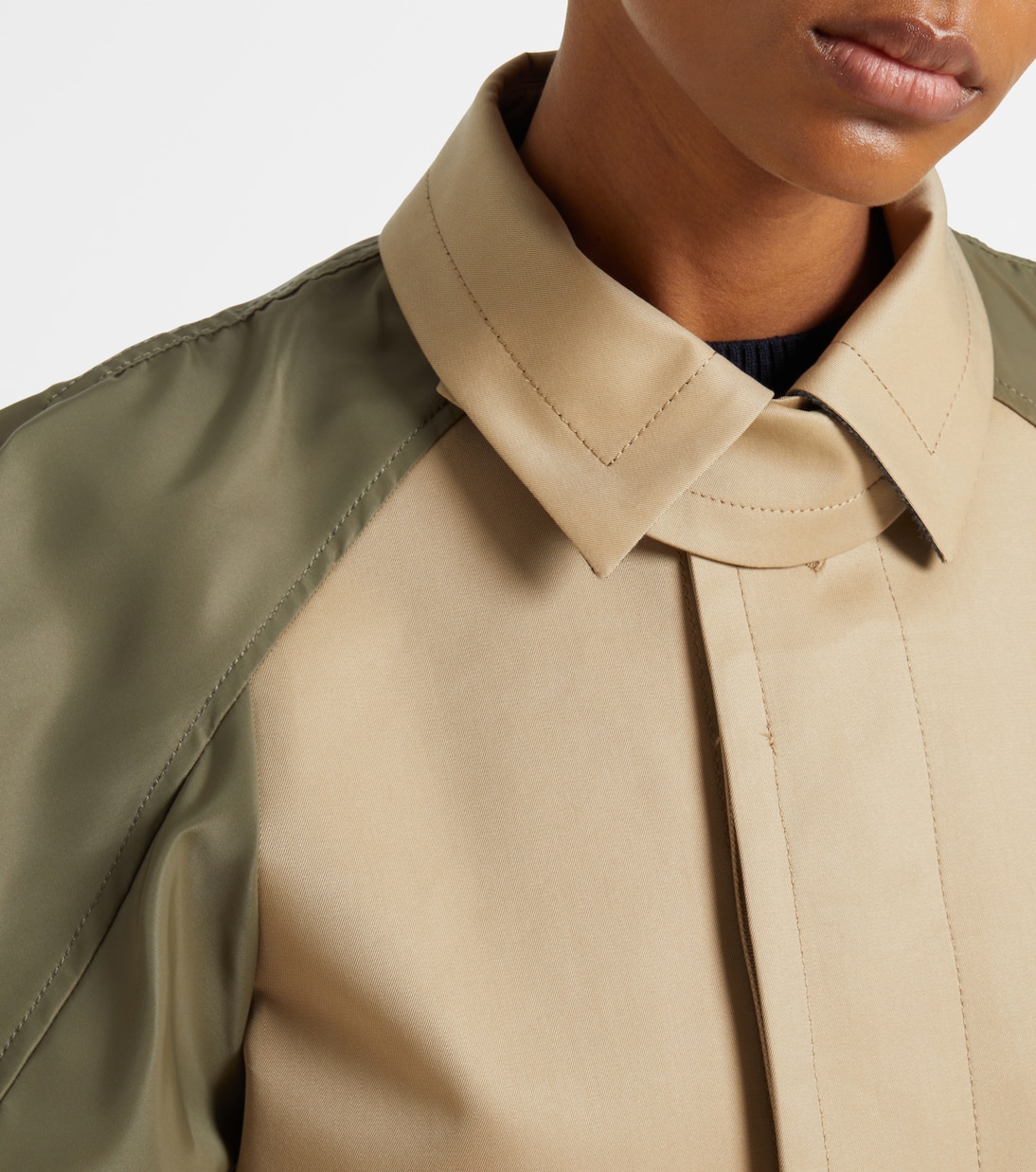 Chaqueta en mezcla de algodón | Sacai
