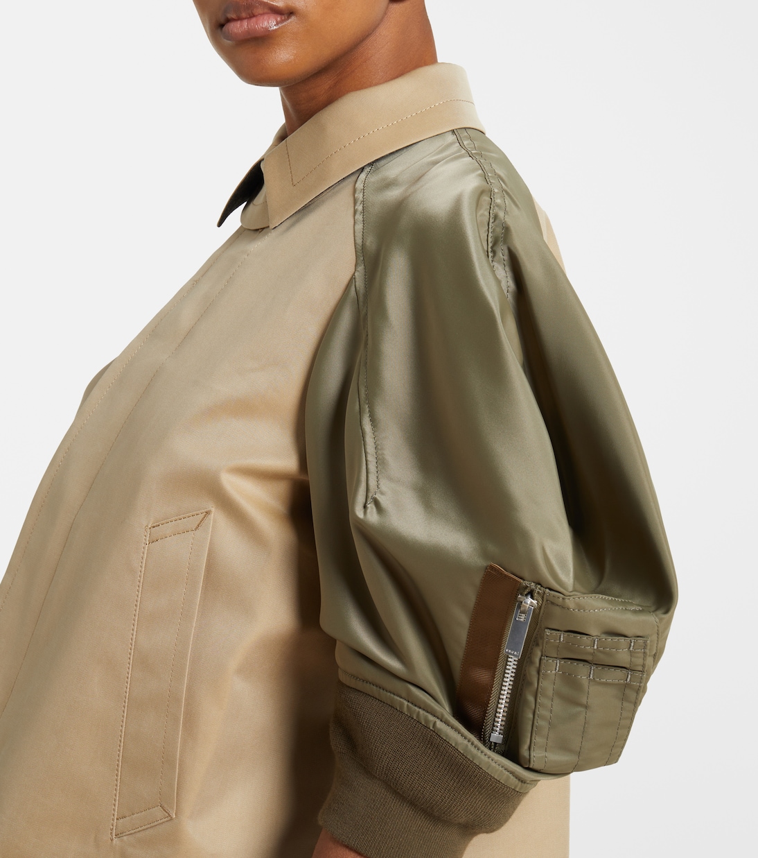 Chaqueta en mezcla de algodón | Sacai
