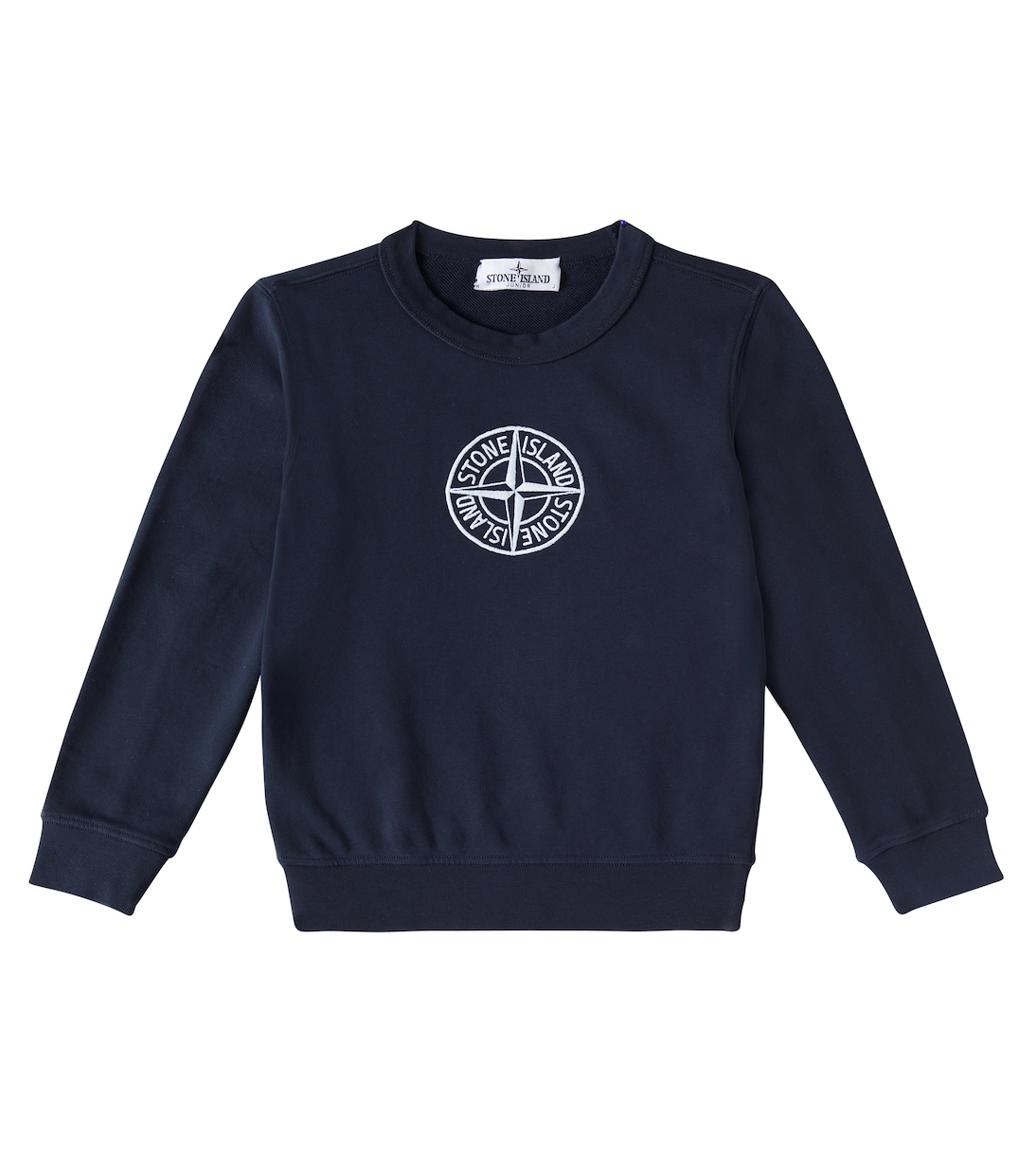 Sudadera de algodón con logo | Stone Island Junior