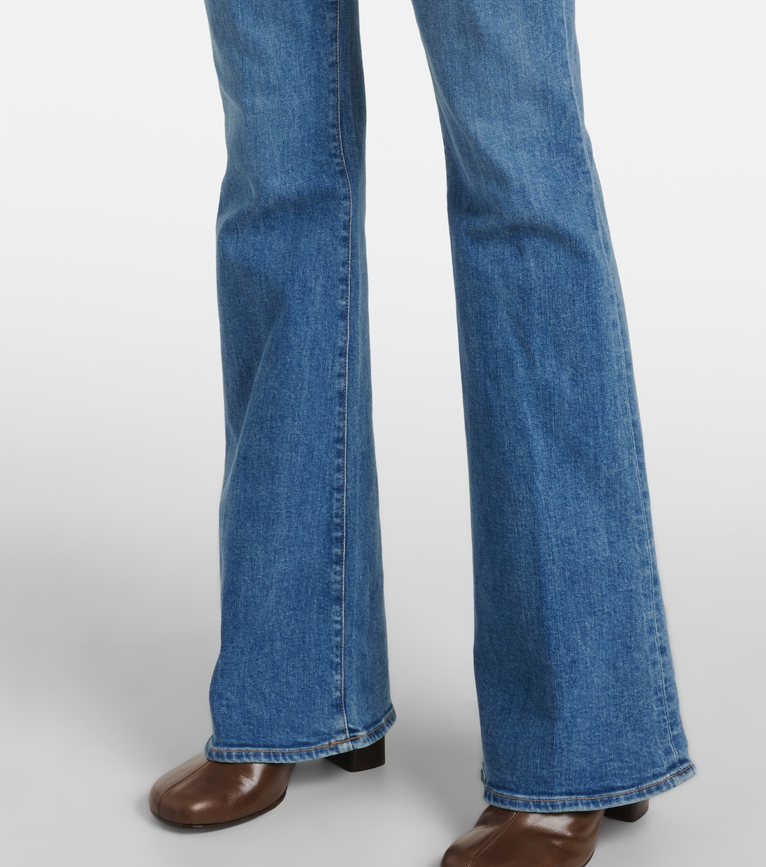 High-Rise Flared Jeans Beverly | Veronica Beard