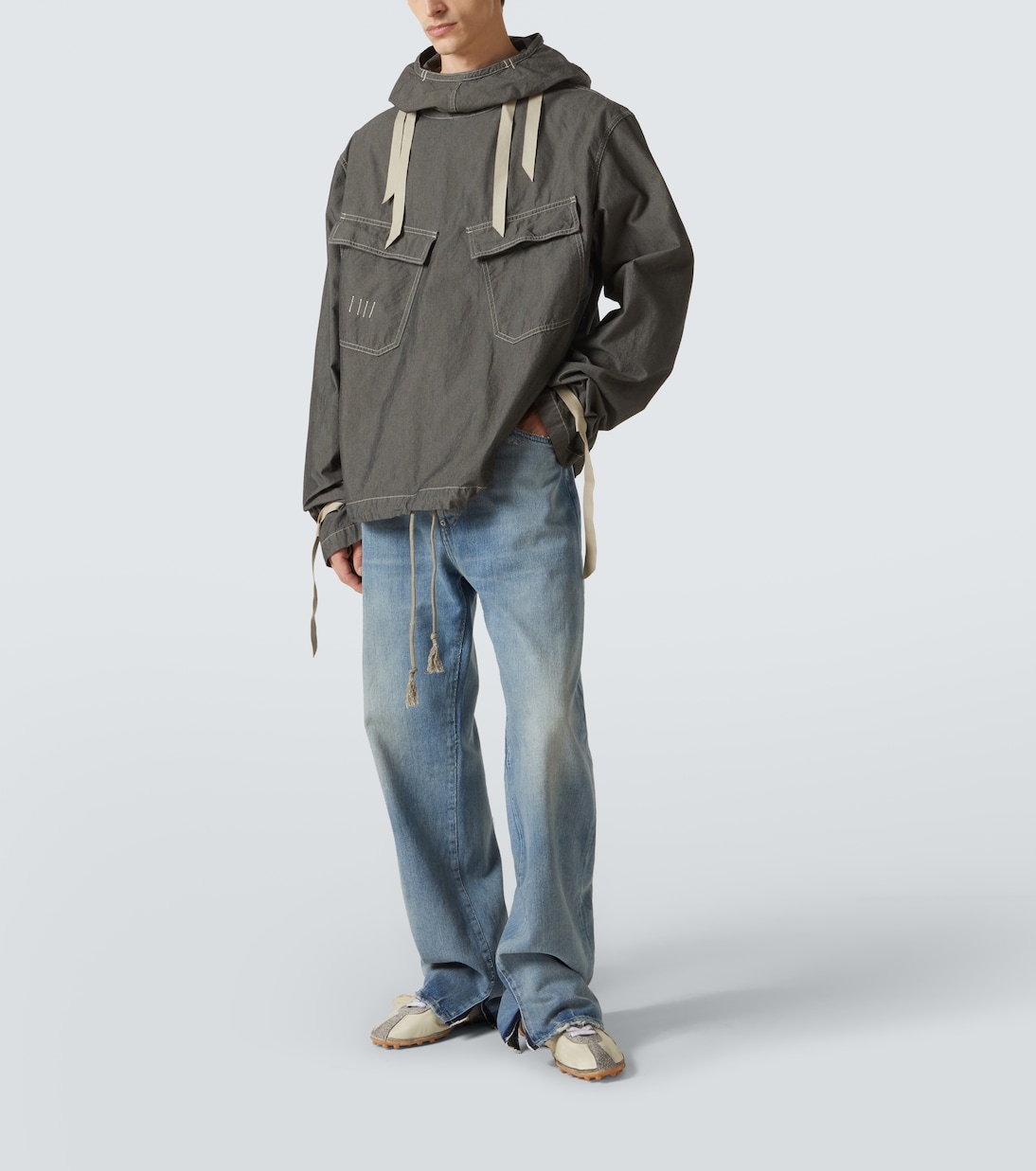Sneakers Sprinter mit Leder | Maison Margiela