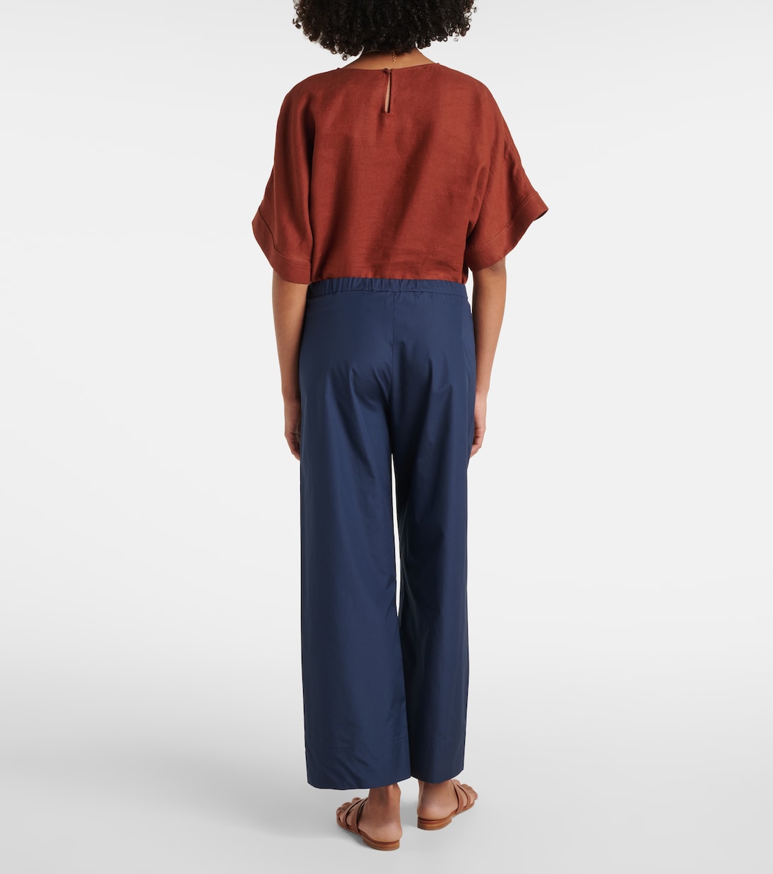 Weite Hose Argento aus Baumwolle | 'S Max Mara