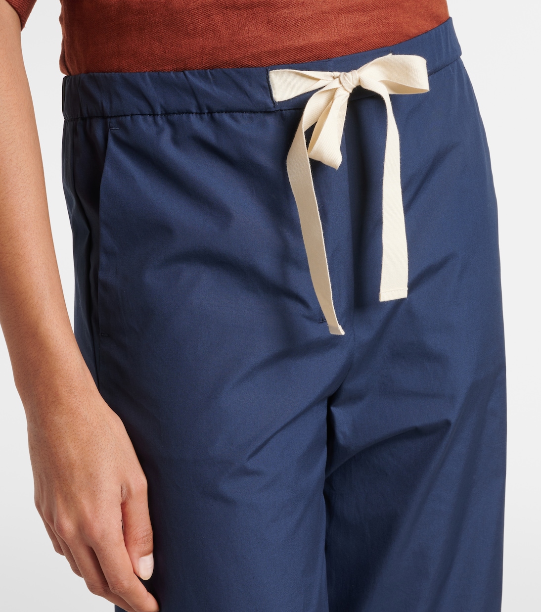 Weite Hose Argento aus Baumwolle | 'S Max Mara