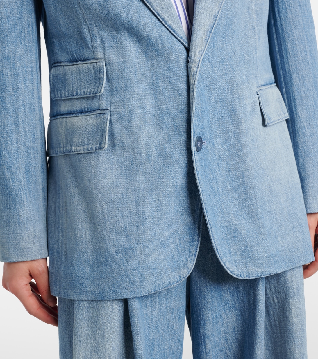 Blazer Russel en jean | Ralph Lauren Collection