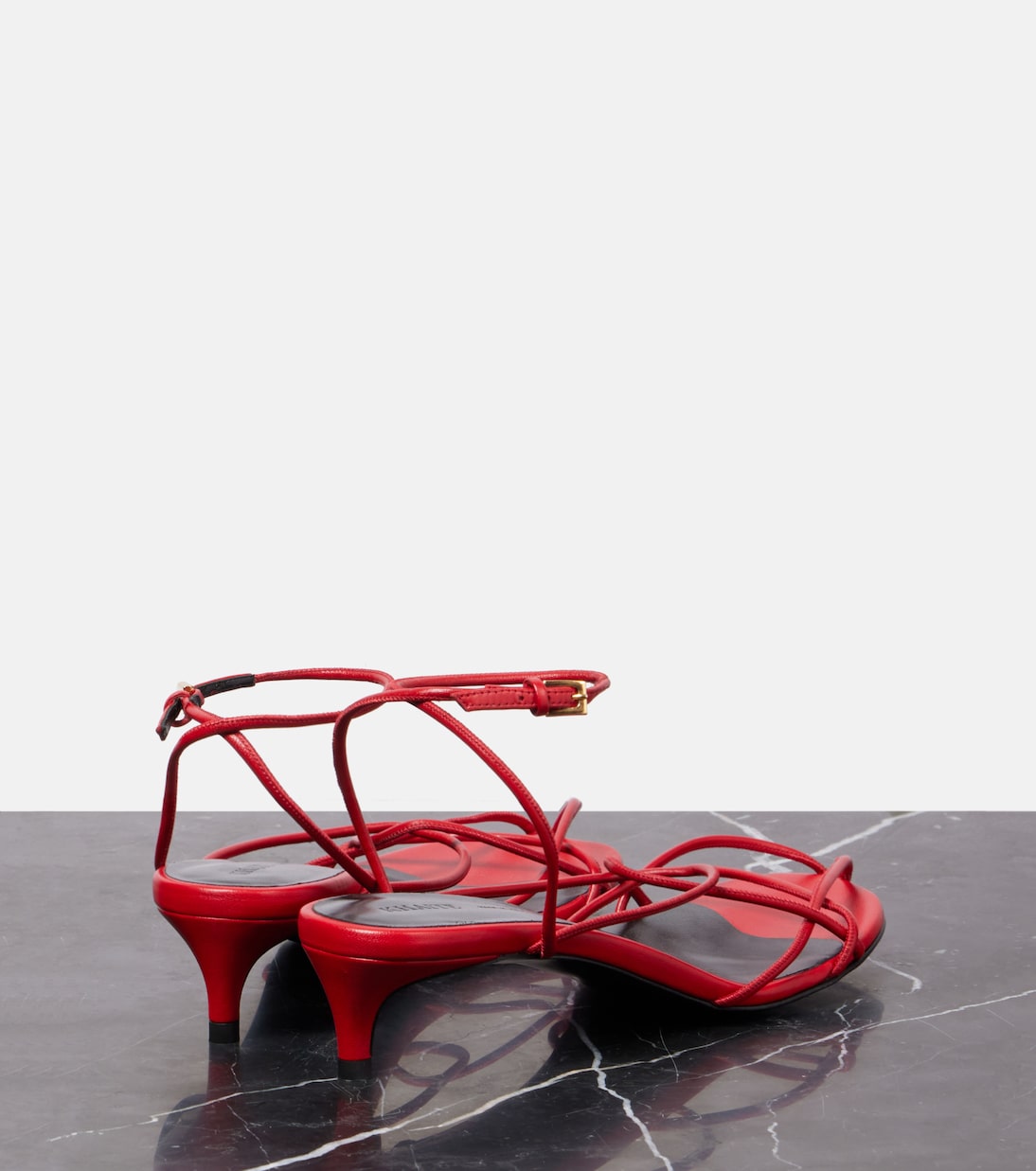 Loulou 35 leather slingback sandals | Khaite