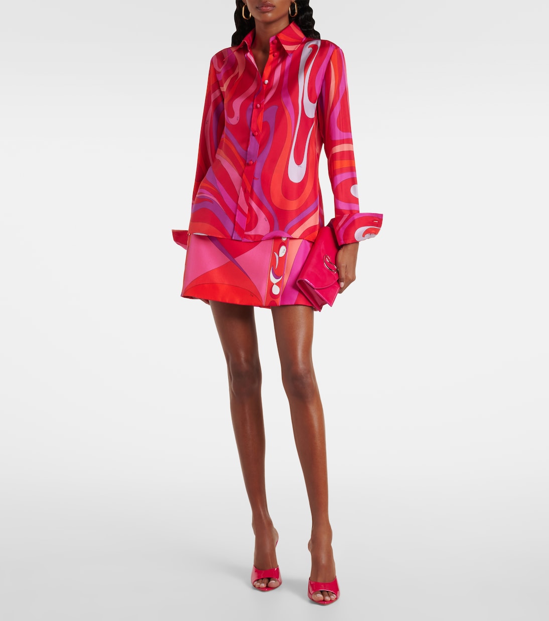 Mules Miss Z 100 en cuir verni | Christian Louboutin