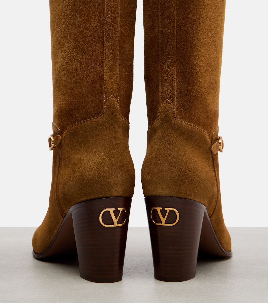 Pattie 75 suede boots | Valentino Garavani