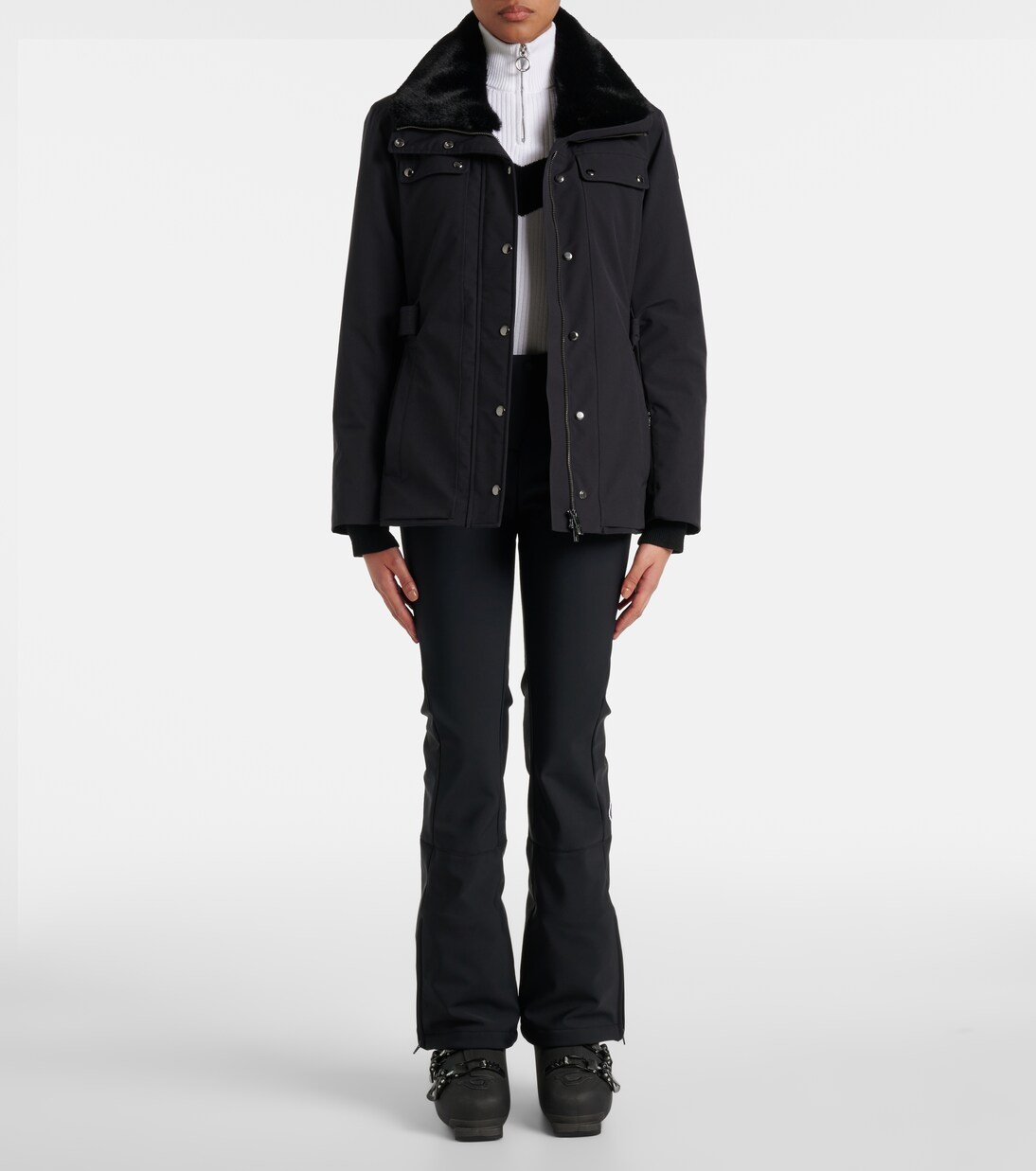 Andromede ribbed-knit ski top | Fusalp