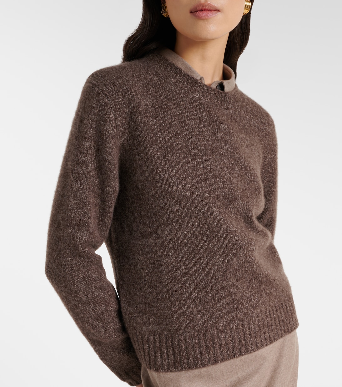 Mira cashmere and silk sweater | Lisa Yang