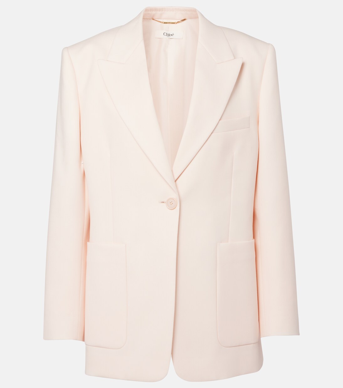 Wool gabardine suit jacket | Chloé
