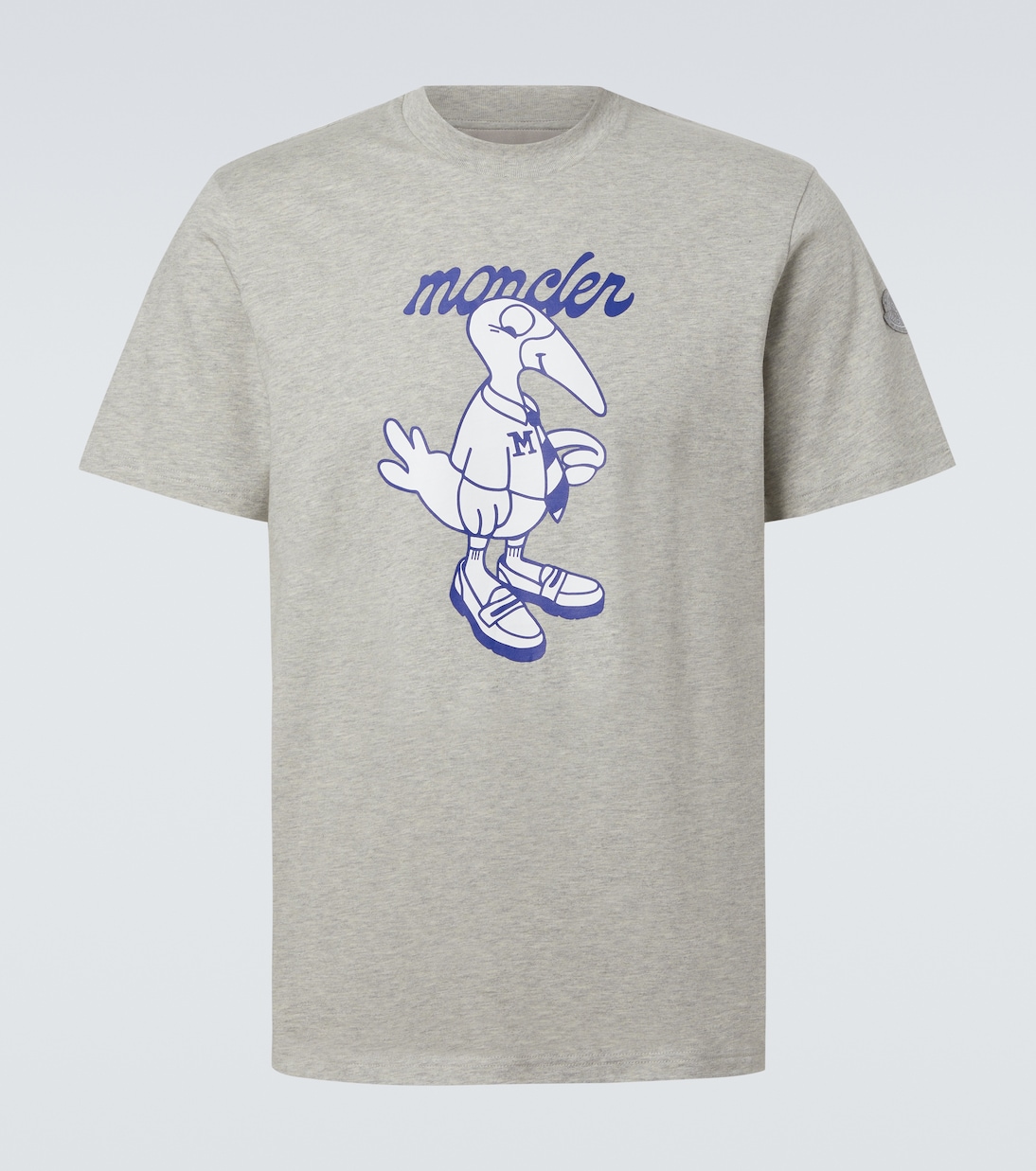 Camiseta de jersey de algodón con logo | Moncler