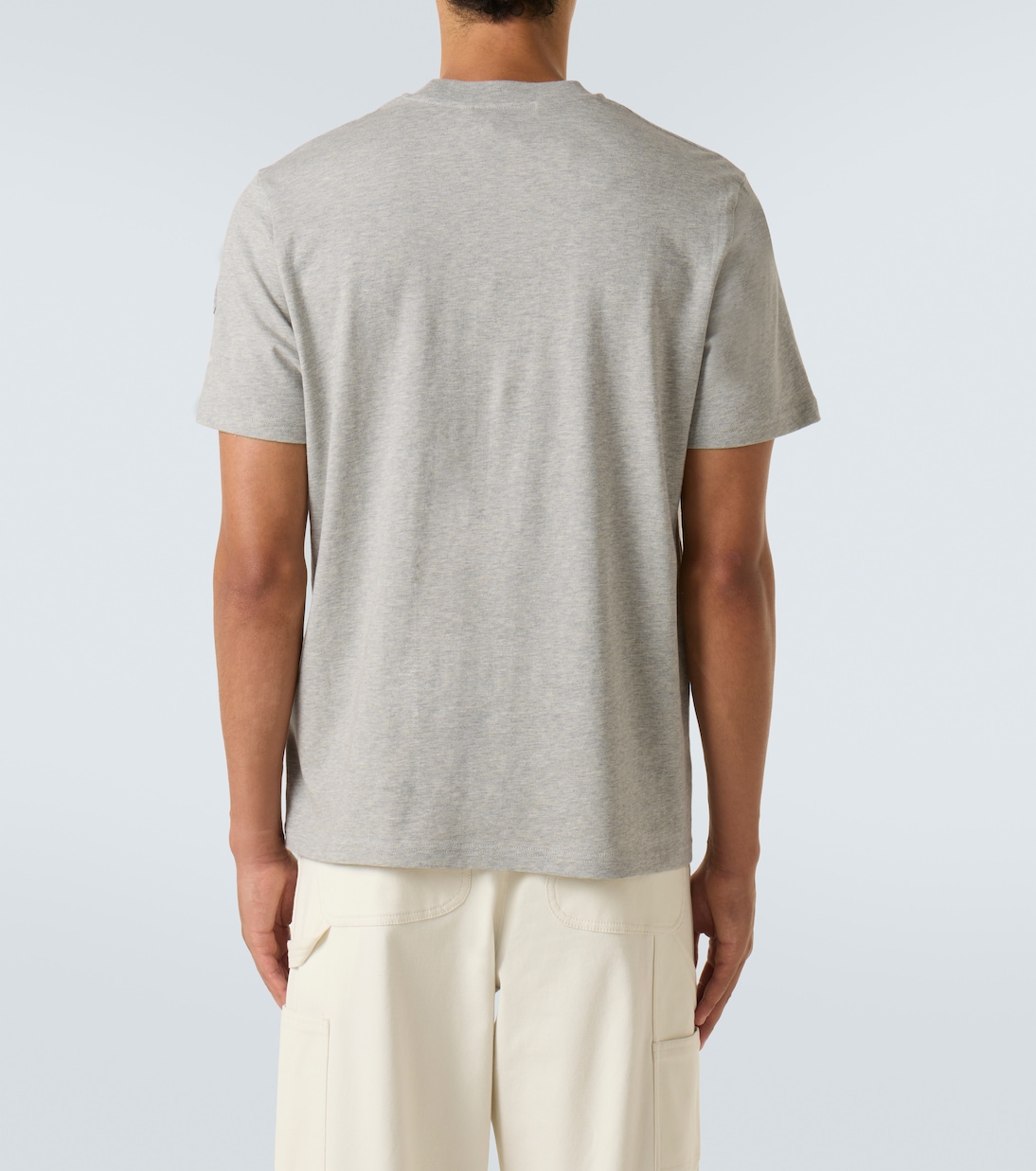 Camiseta de jersey de algodón con logo | Moncler