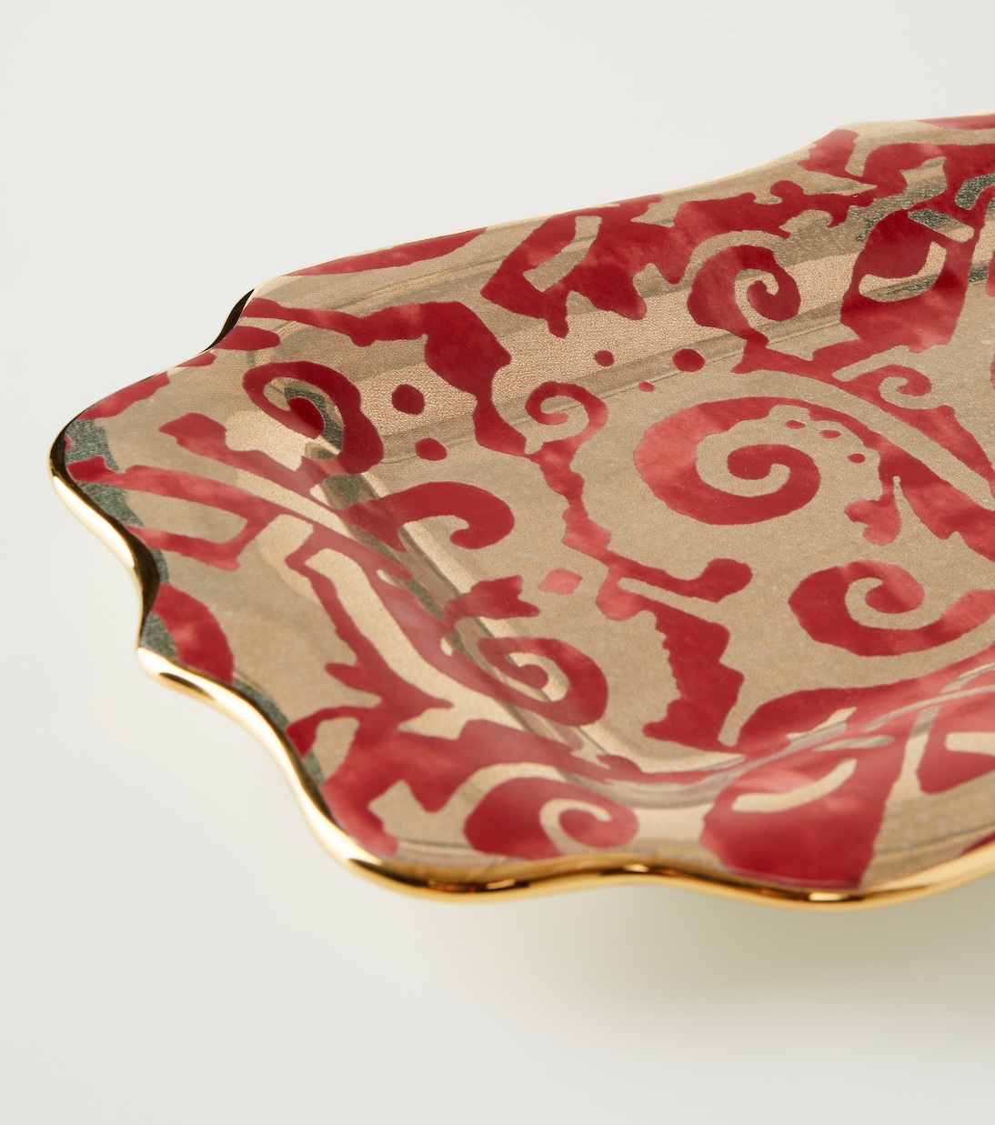 Fortuny Maori porcelain tray | L'Objet