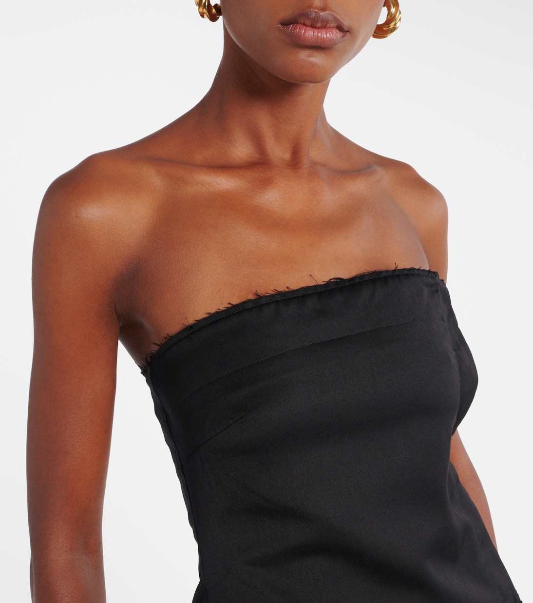 Distressed tube top | Entire Studios
