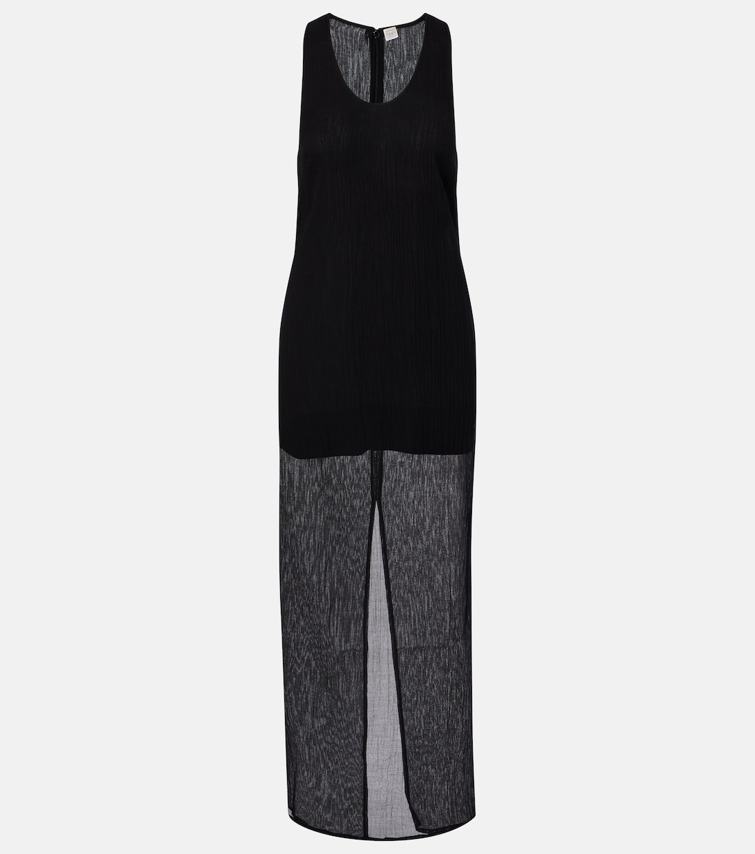 Maxikleid aus Baumwolle und Seide | Toteme