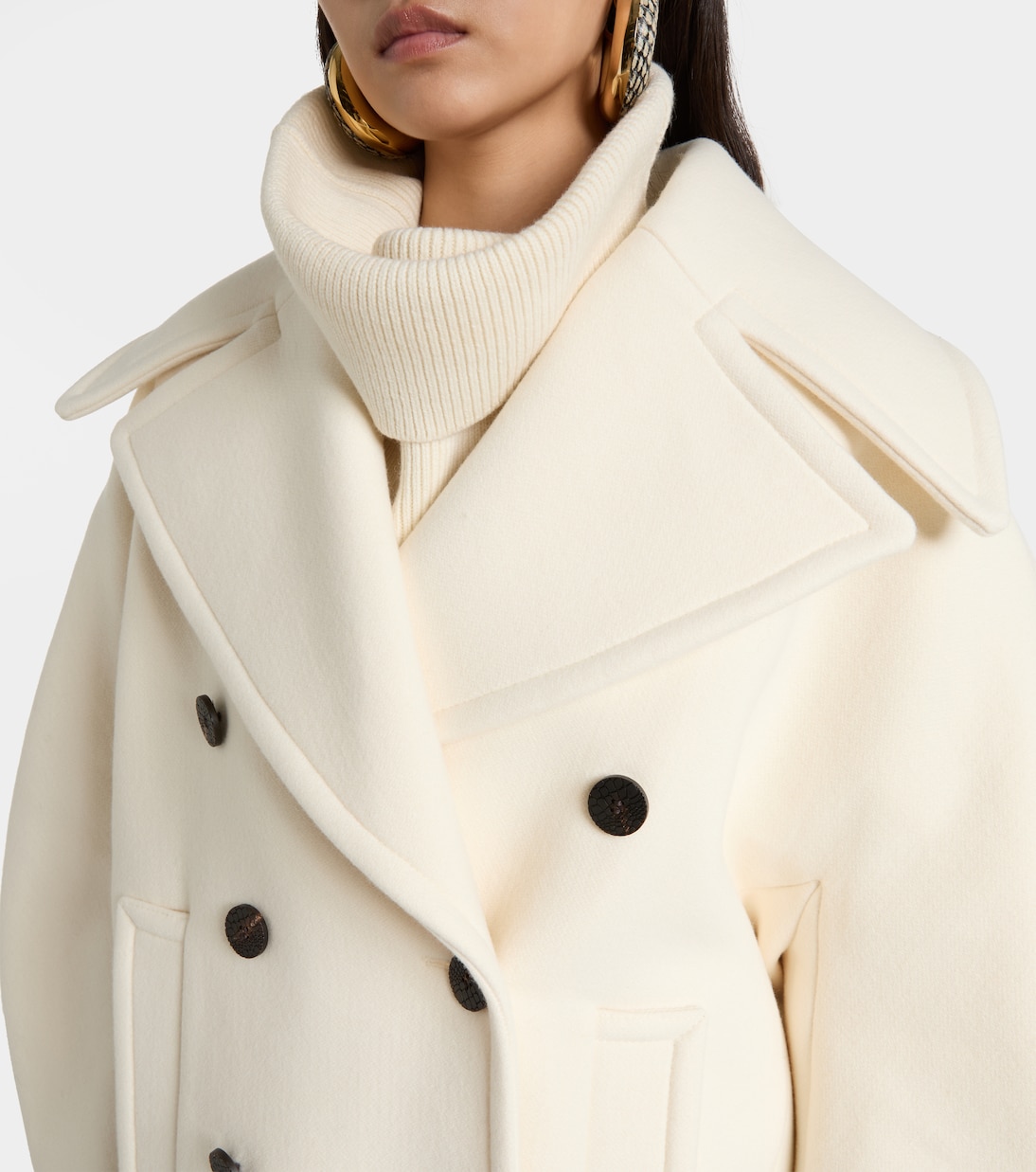 Caban Ovalo en laine vierge | Jacquemus