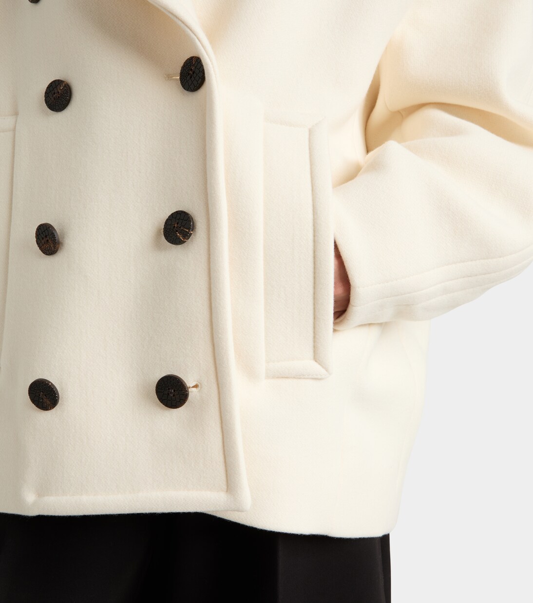 Caban Ovalo en laine vierge | Jacquemus
