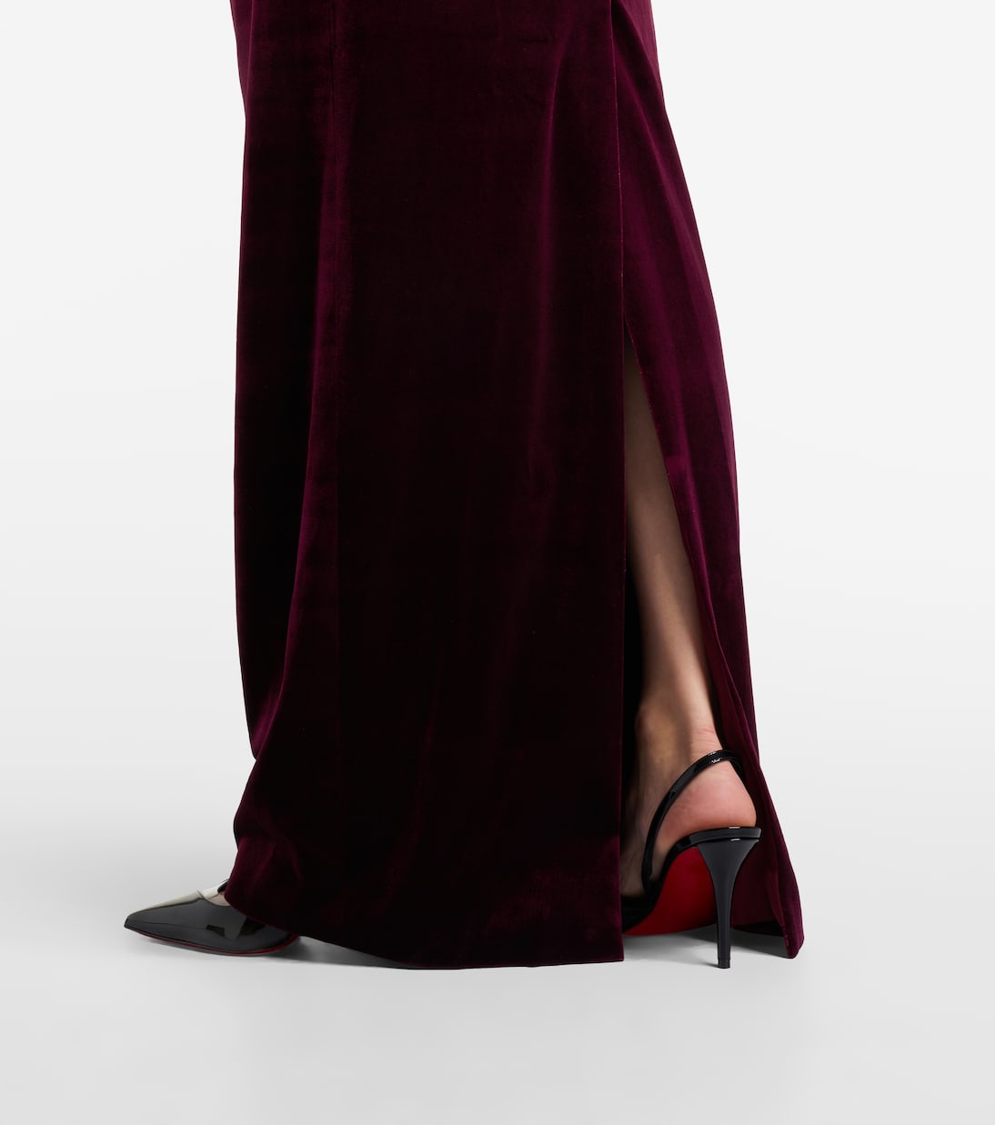 Vestido de fiesta de terciopelo | Monique Lhuillier