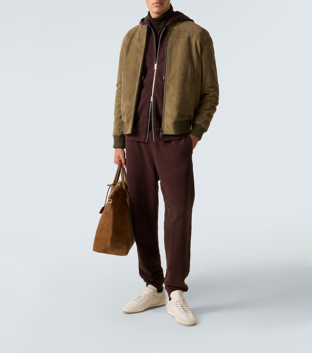 Loopback cotton hoodie | Sunspel