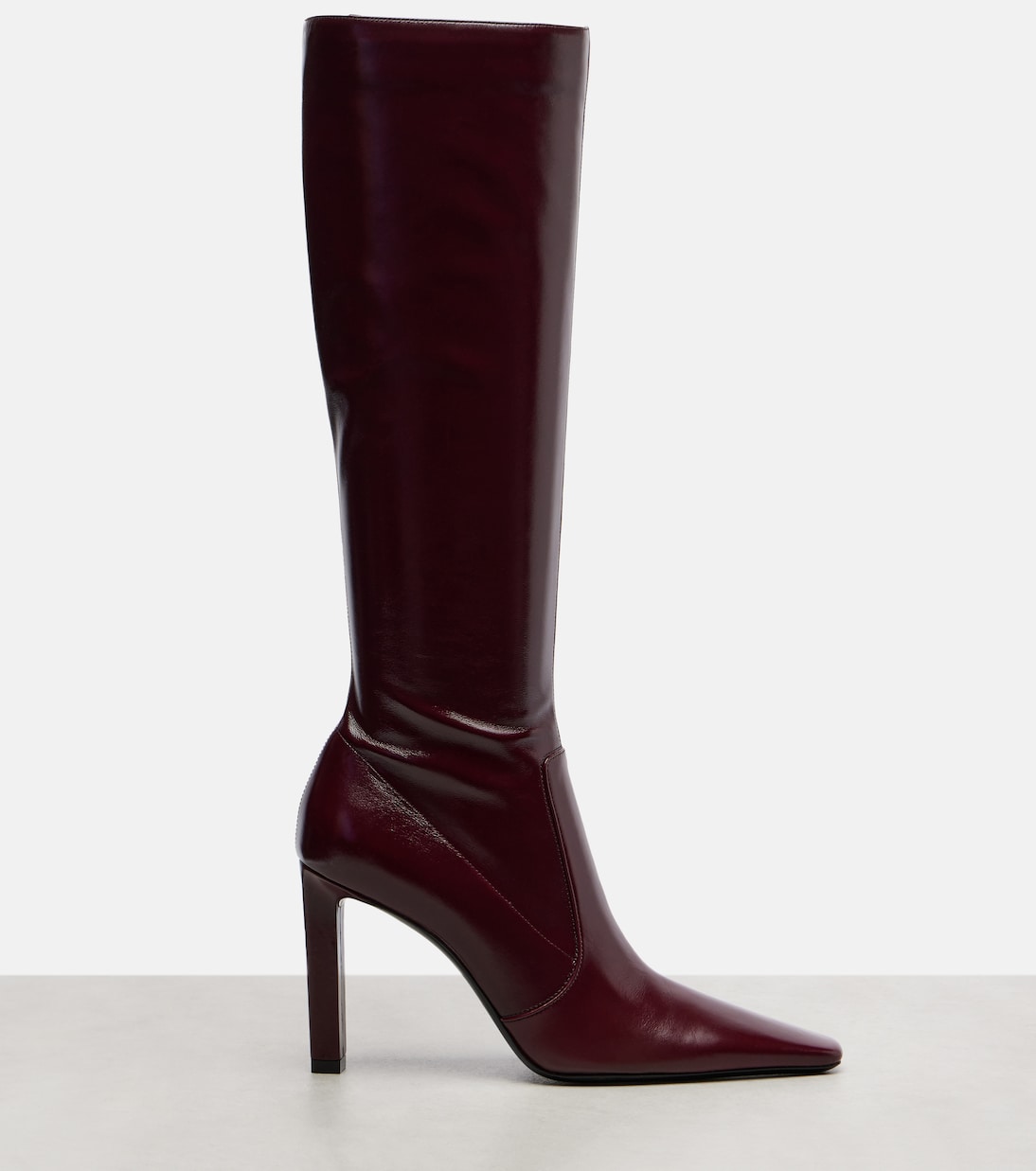 Botas altas Francoise 95 de piel | Saint Laurent