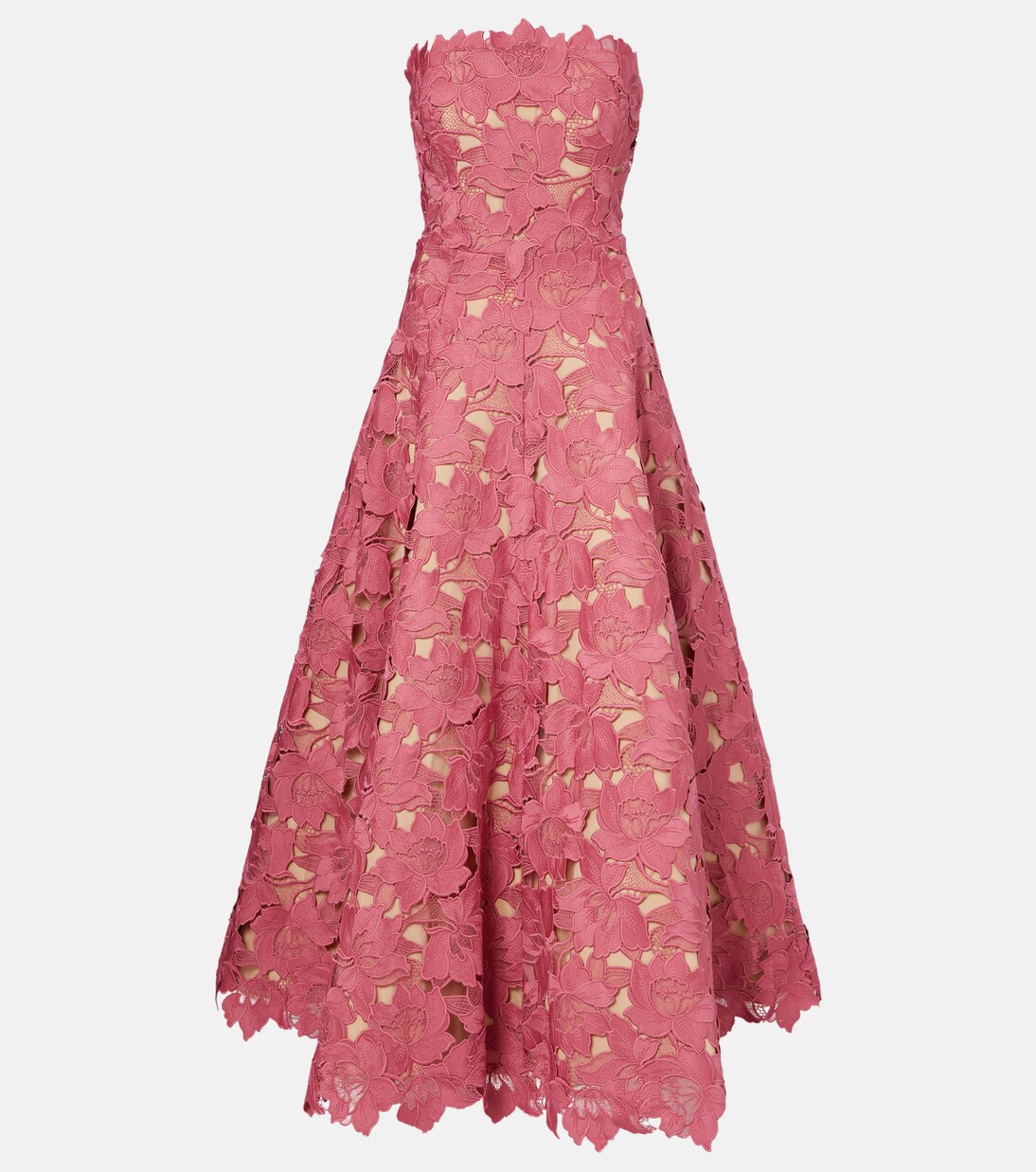 Guipure lace gown | Oscar de la Renta