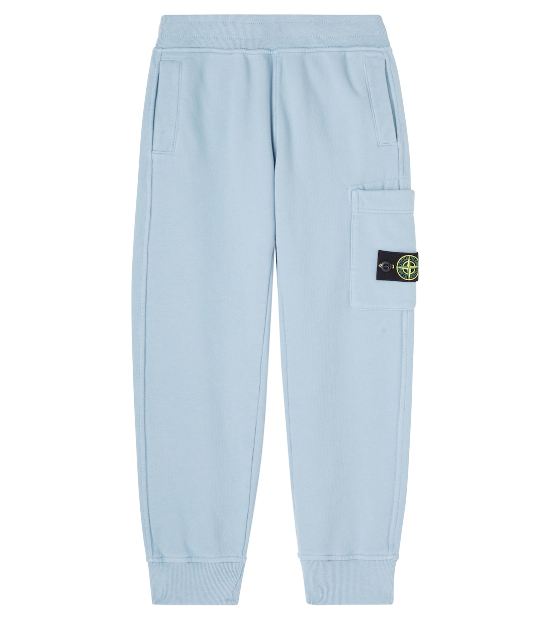 Compass cotton jersey sweatpants | Stone Island Junior