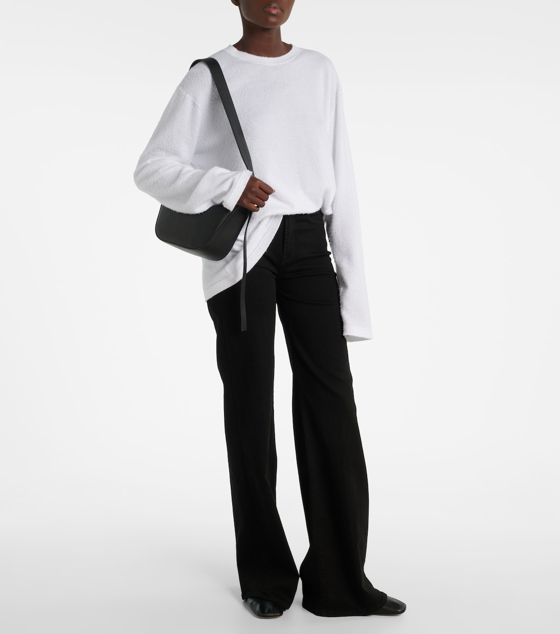 Lotta high-rise wide-leg jeans | 7 For All Mankind