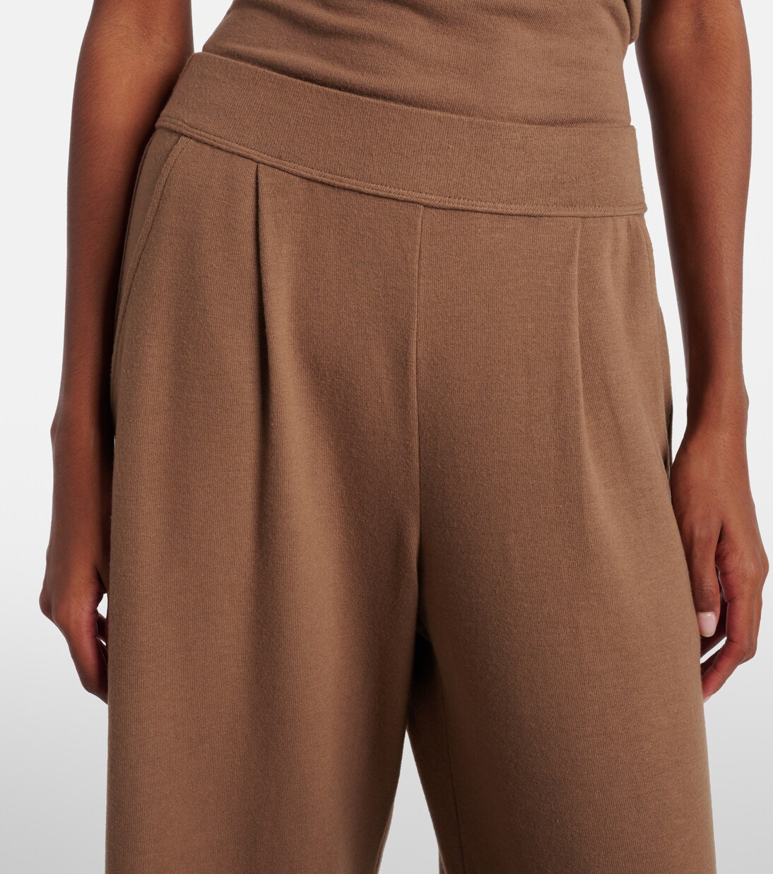 Lauren jersey wide-leg pants  | Leset