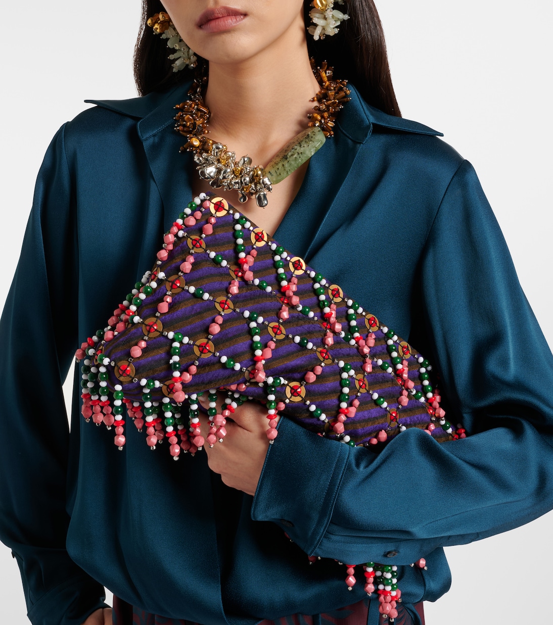 Verzierte Clutch Small | Dries Van Noten